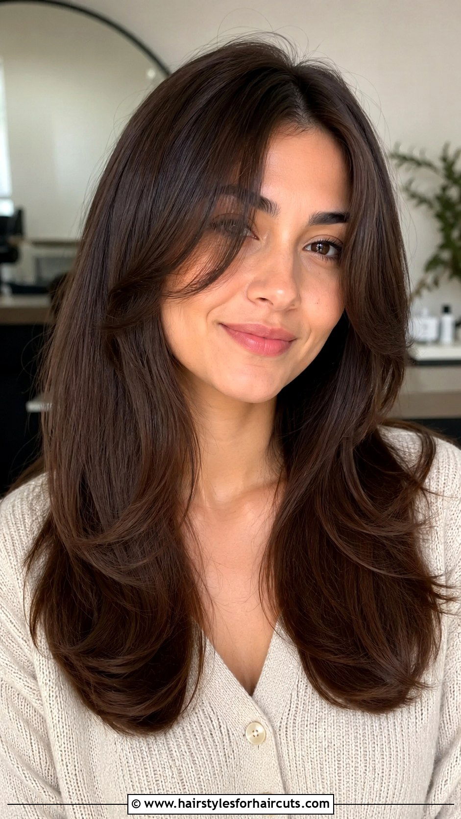 Face Framing Layers - 25 best haircuts for fluffy hair - 25 best haircuts for fluffy hair