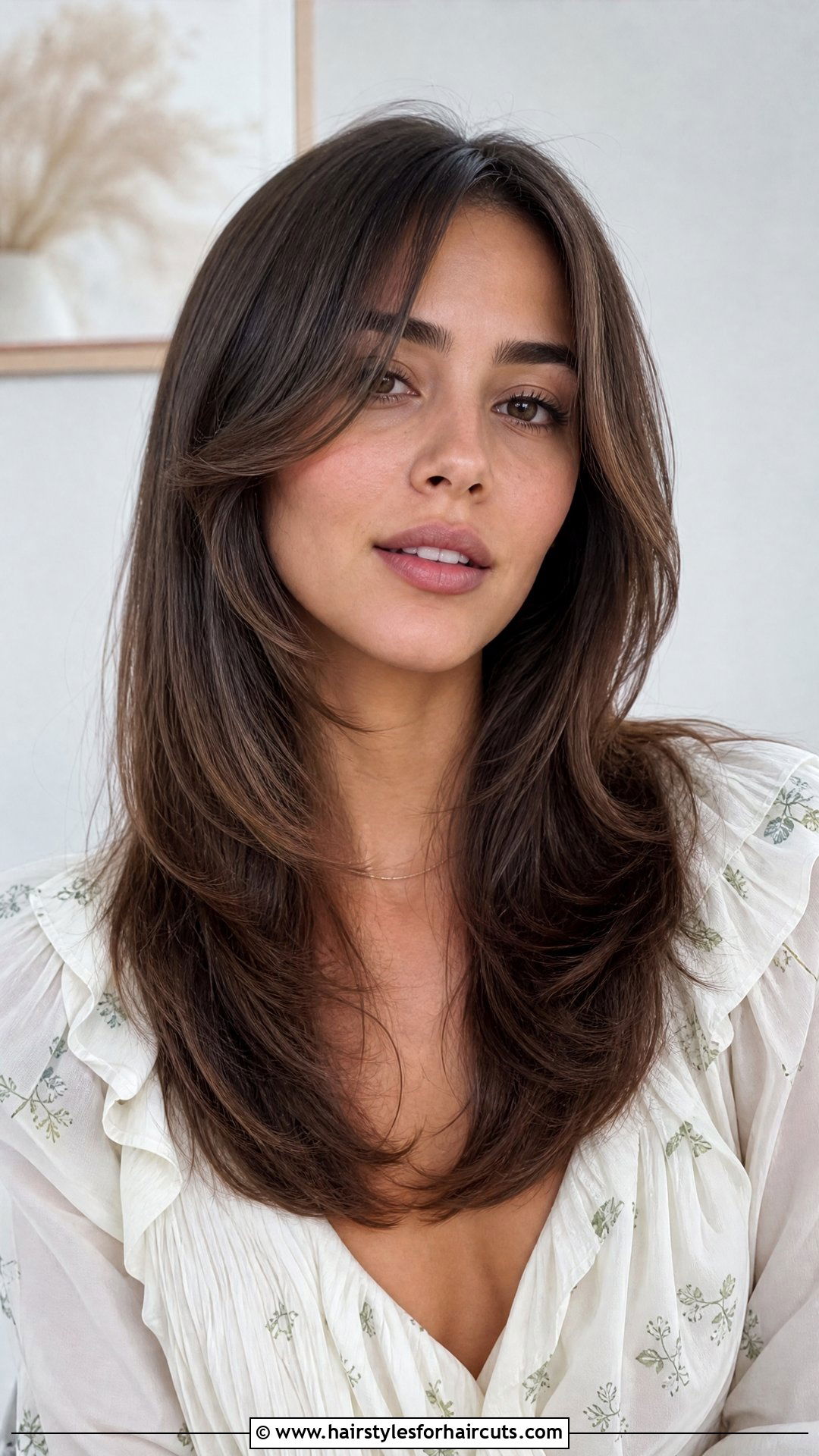 Face Framing Layers Haircut - 25 hairstyles for heart shape face - 25 hairstyles for heart shape face