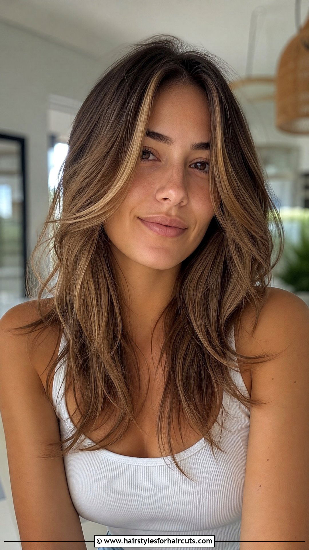 Face Framing Layers Haircut - 25 womans haircuts - 25 woman's haircuts