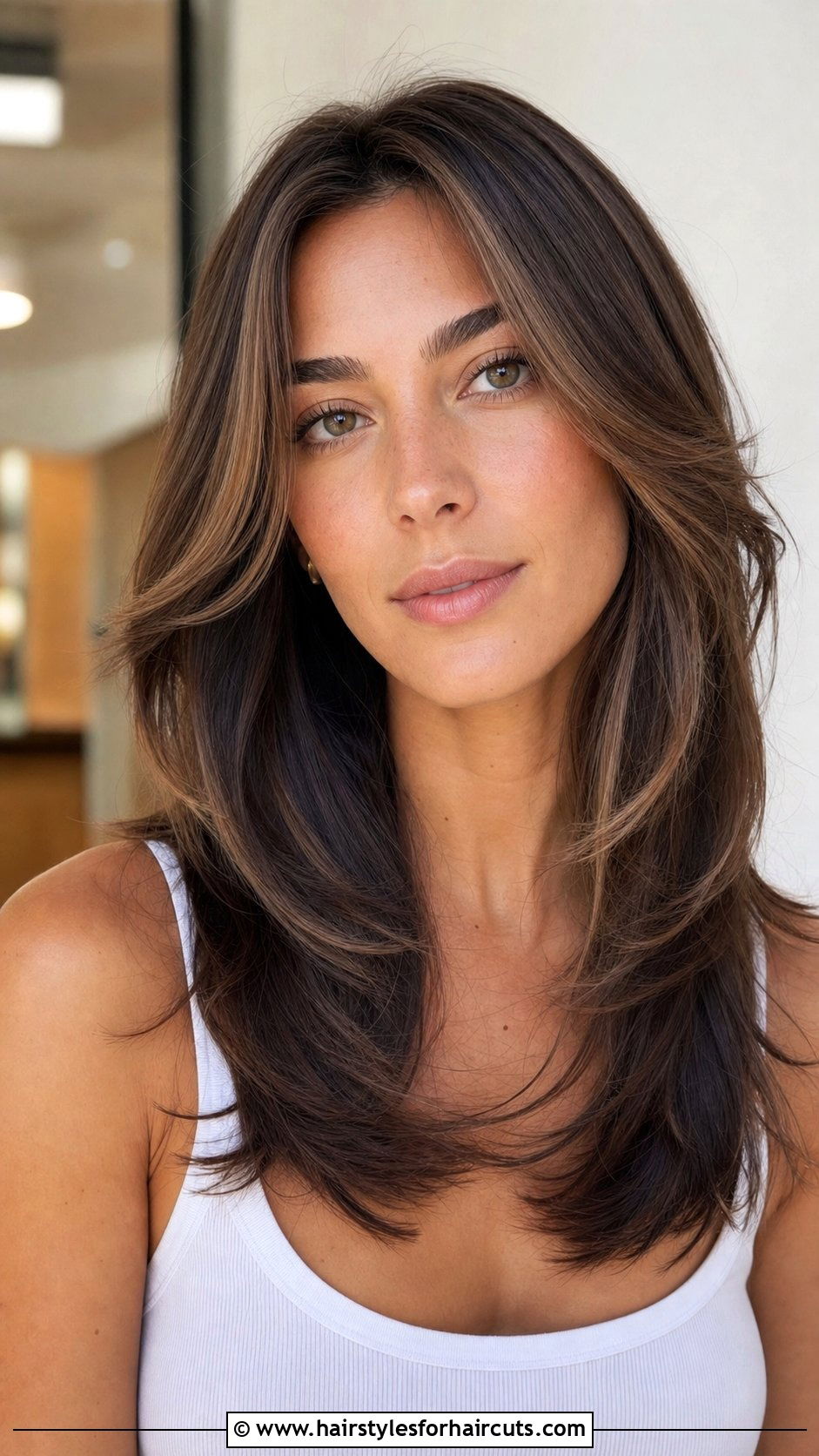 Face Framing Layers Haircut - 25 haircuts for round face shape - 25 haircuts for round face shape