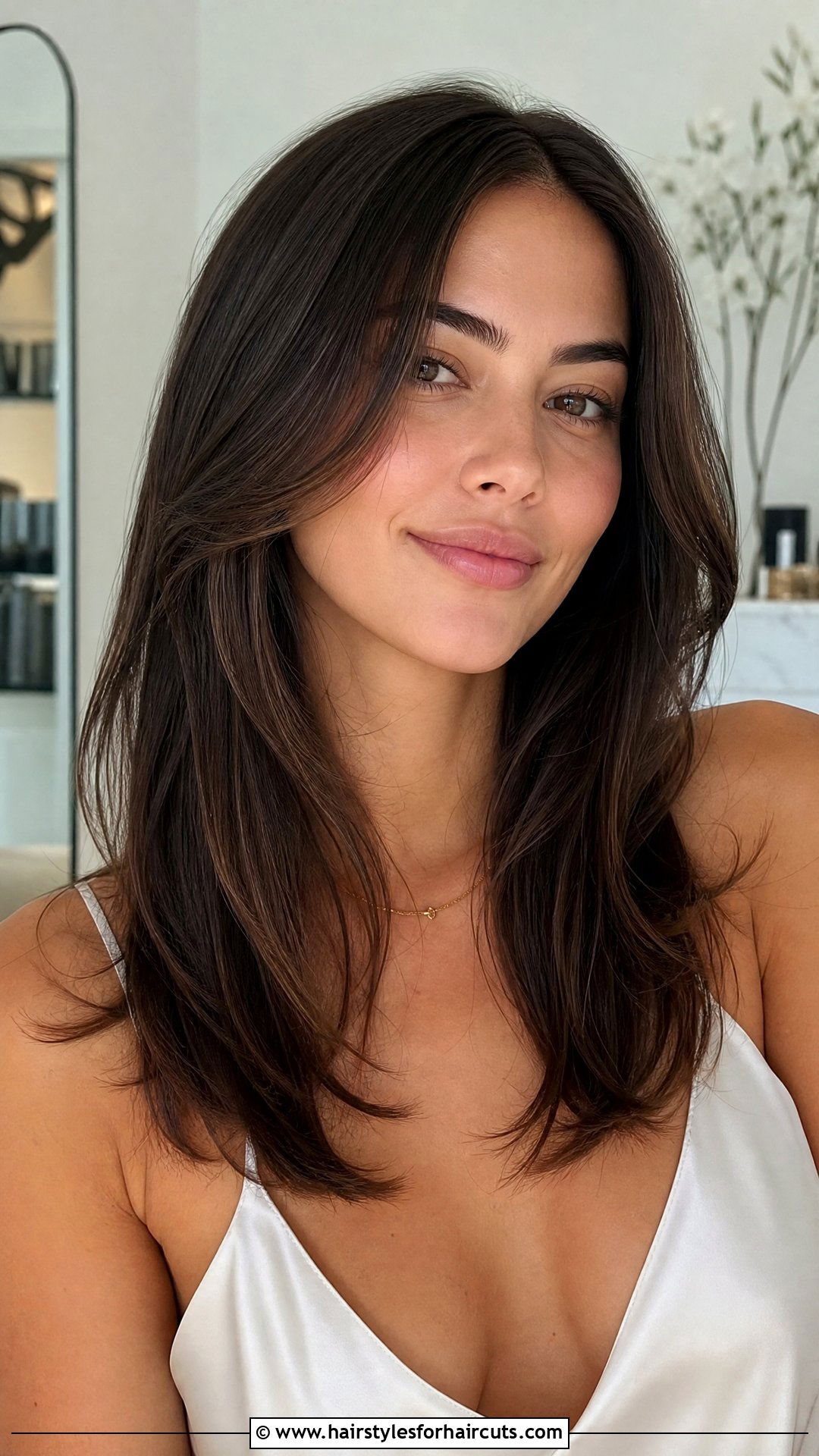 Face Framing Layers Haircut - 25 haircuts for thick straight hair - 25 haircuts for thick straight hair