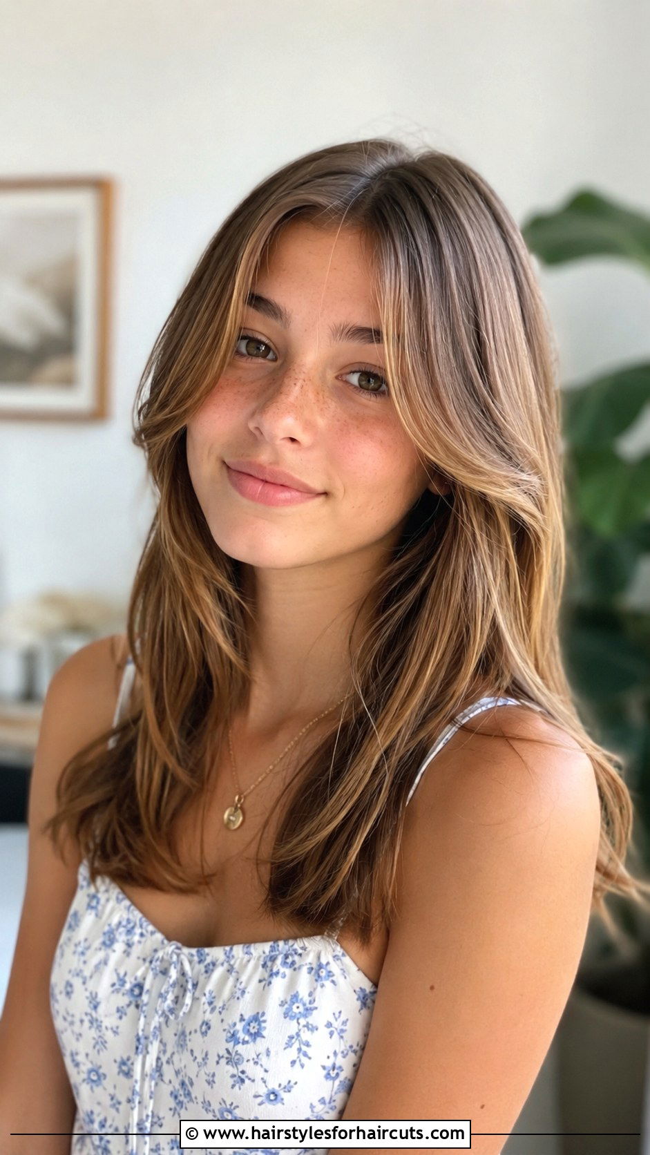 Face Framing Layers Haircut For Teen Girl - 25 haircuts for teenager - 25 haircuts for teenager