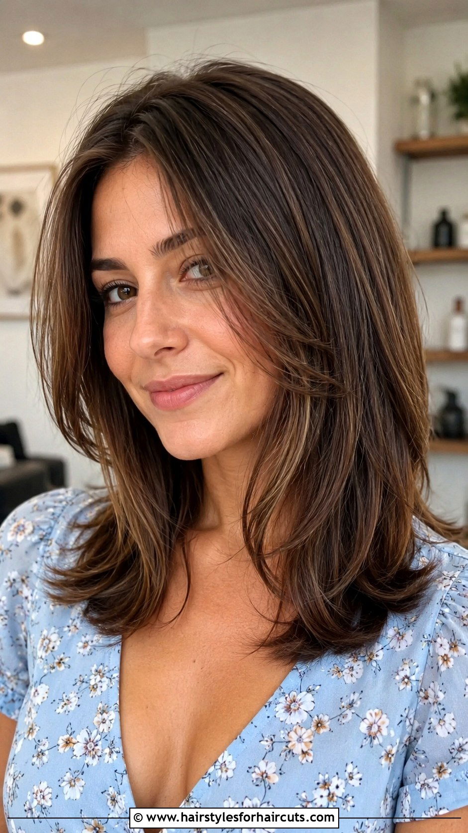 Face Framing Layers Medium Haircut - 25 medium length haircuts for women over 60 - 25 medium length haircuts for women over 60