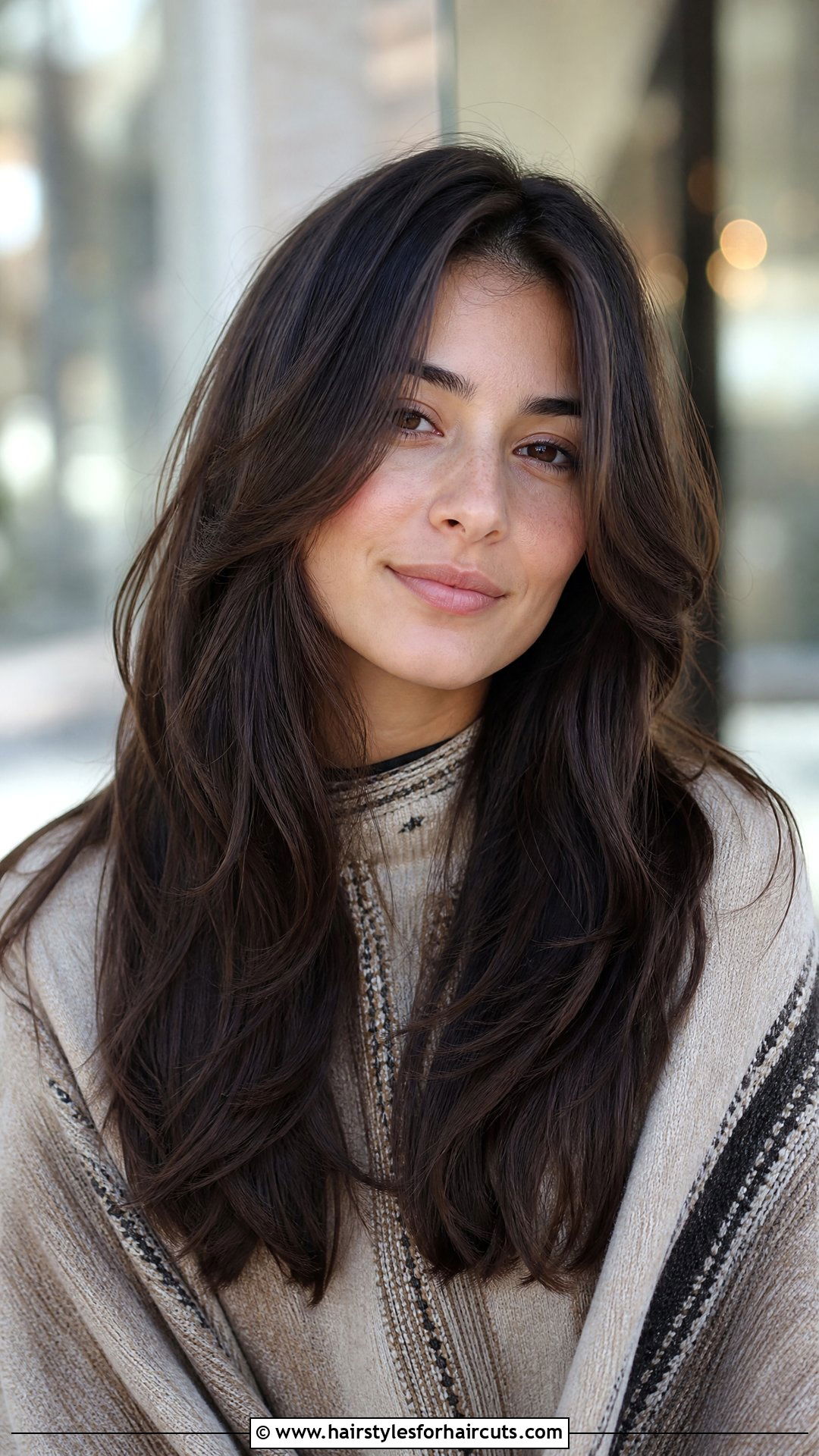 Face Framing Layers Winter Haircut - 25 winter haircuts - 25 winter haircuts