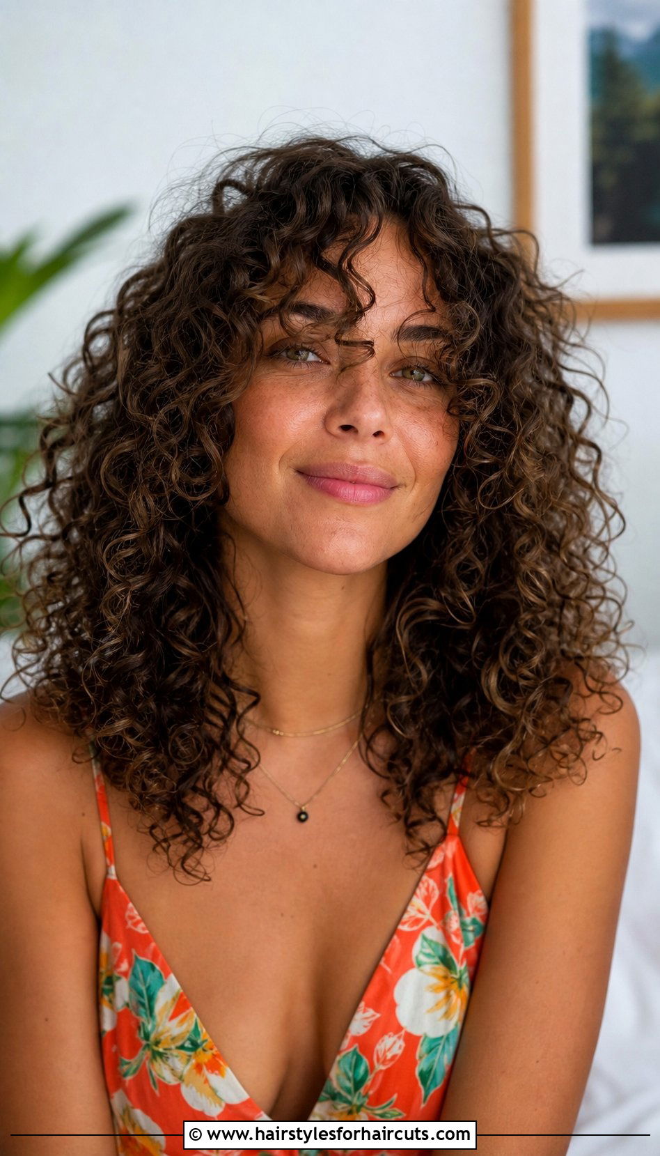 Face Framing Layers With Curls - 25 glamorous hairstyles for long hair - 25 glamorous hairstyles for long hair