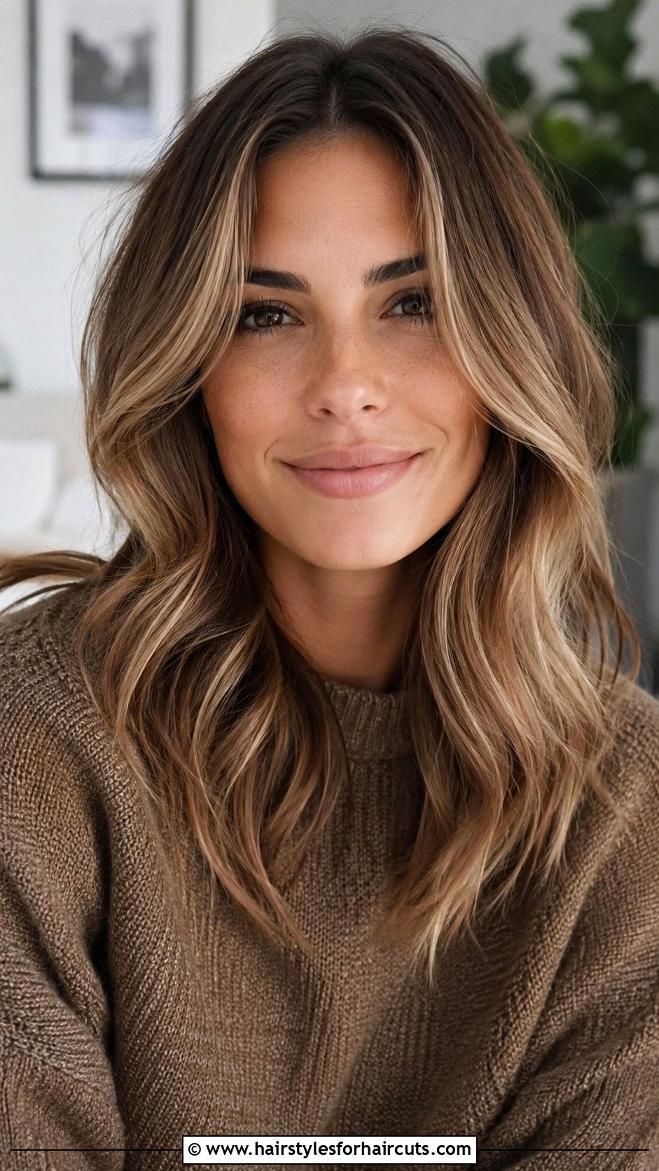 Face Framing Layers With Middle Part - 25 cute hairstyles for 2c hair - 25 cute hairstyles for 2c hair
