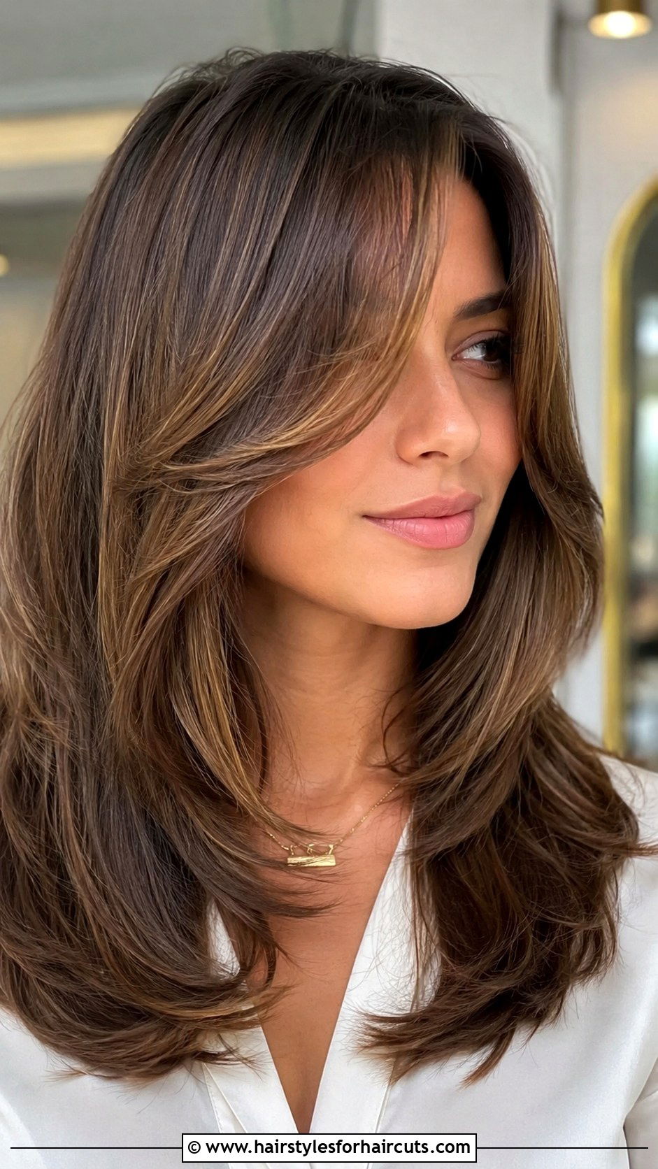 Face Framing Layers With Side Fringe - 25 side fringe hairstyles - 25 side fringe hairstyles
