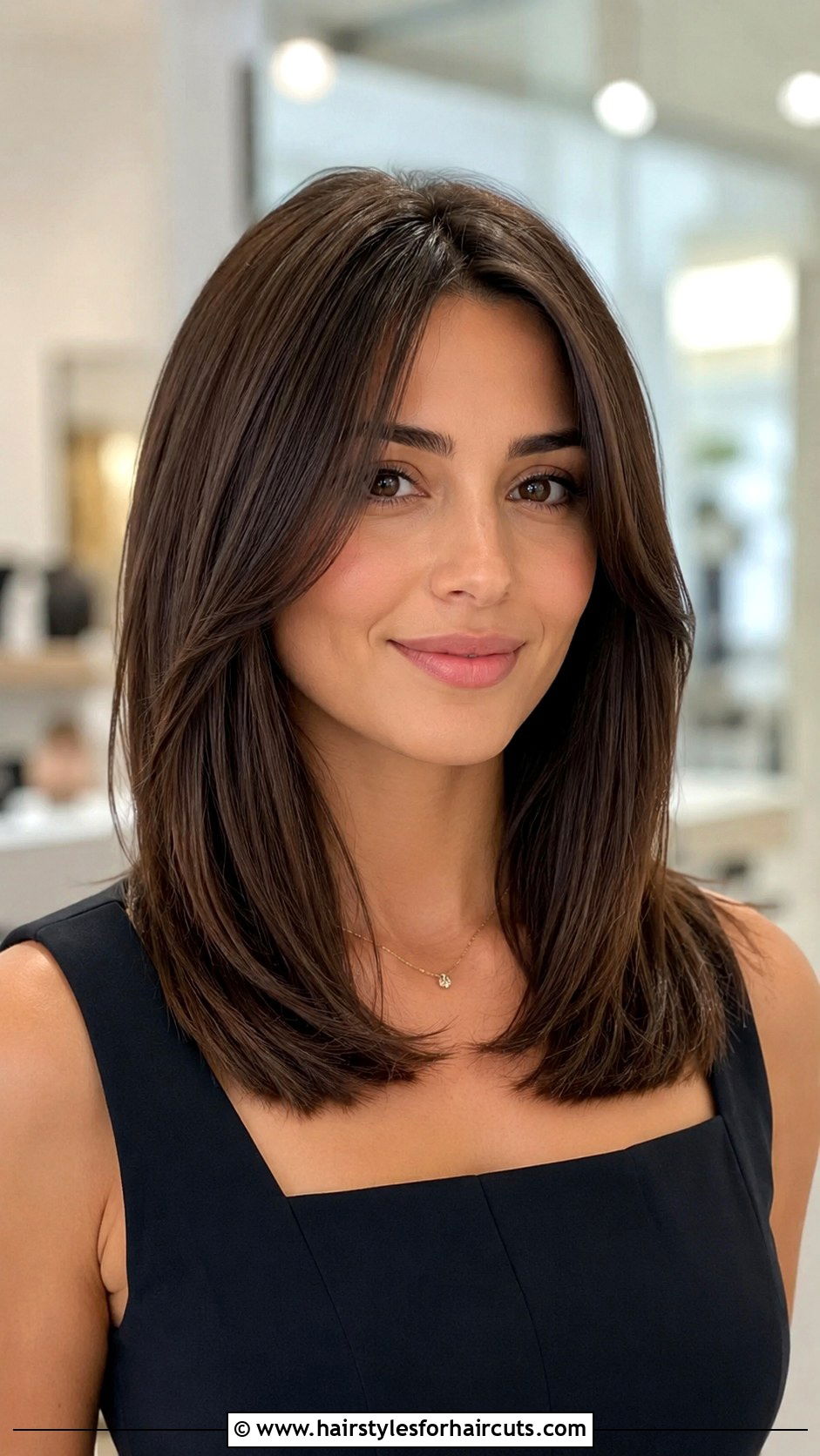 Face Framing Medium Straight Haircut - 25 face framing haircuts for medium hair - 25 face framing haircuts for medium hair