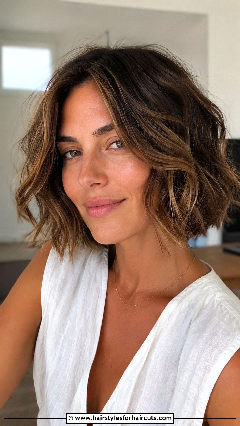 Face Framing Medium Wavy Haircut - 25 face framing haircuts for medium hair - 25 face framing haircuts for medium hair