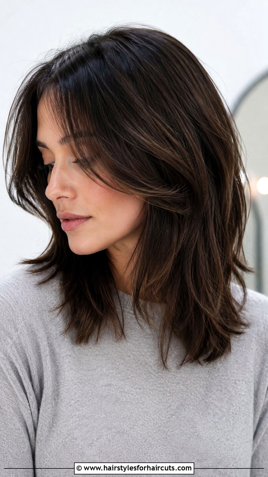 Face Framing Razored Lob - 25 face framing hairstyles - 25 face framing hairstyles