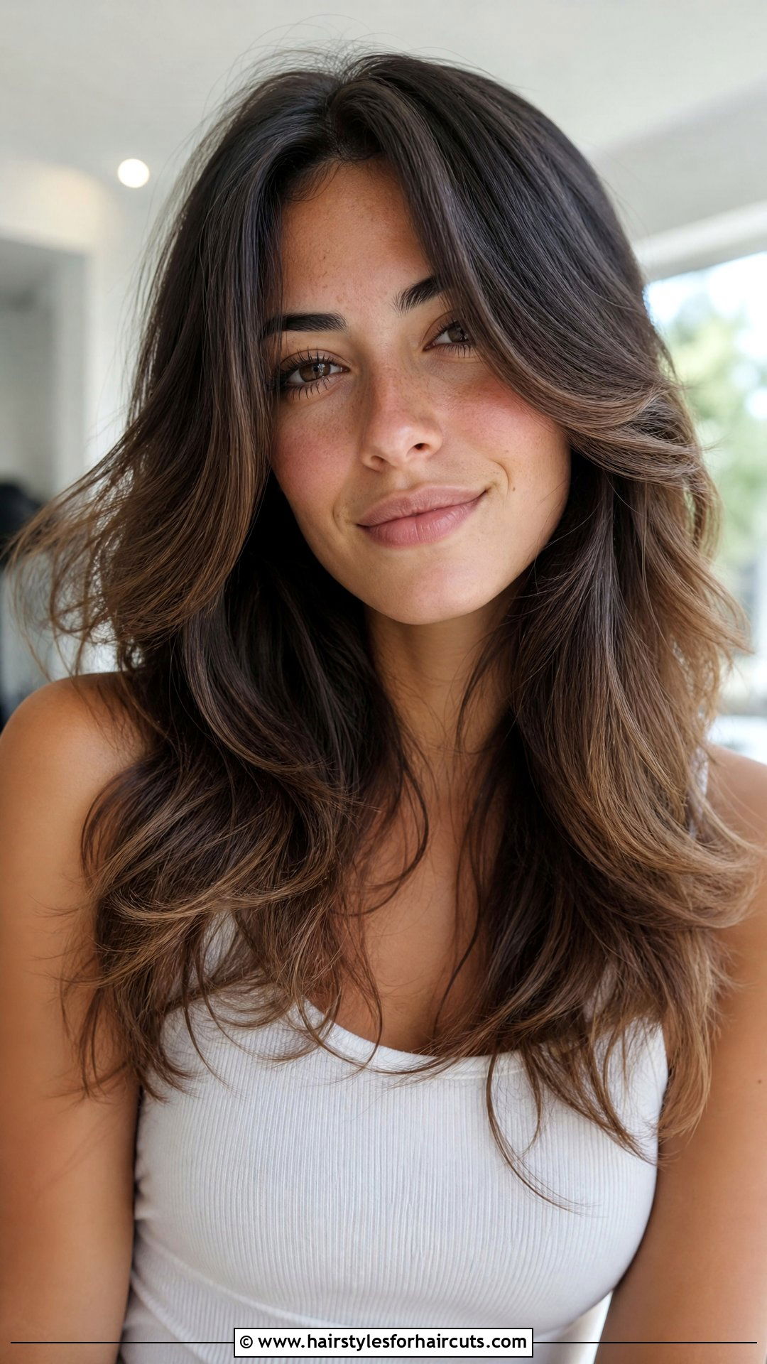 Face Framing Scissor Layers - 25 scissors haircuts - 25 scissors haircuts