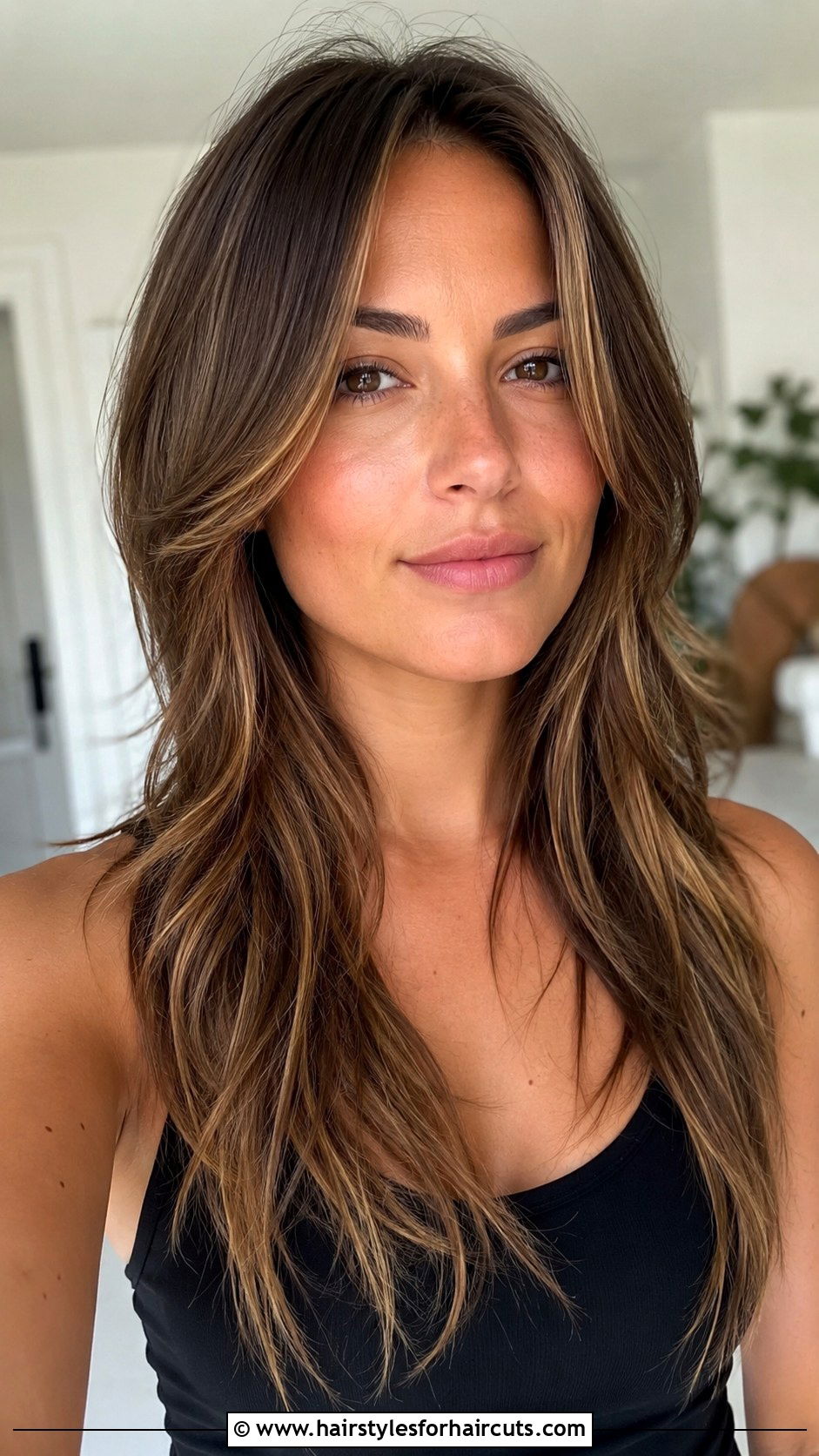 Face Framing Split Layers - 25 split haircuts - 25 split haircuts
