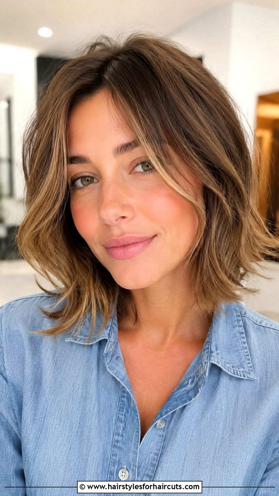 Face Framing Textured Lob - 25 face framing hairstyles - 25 face framing hairstyles