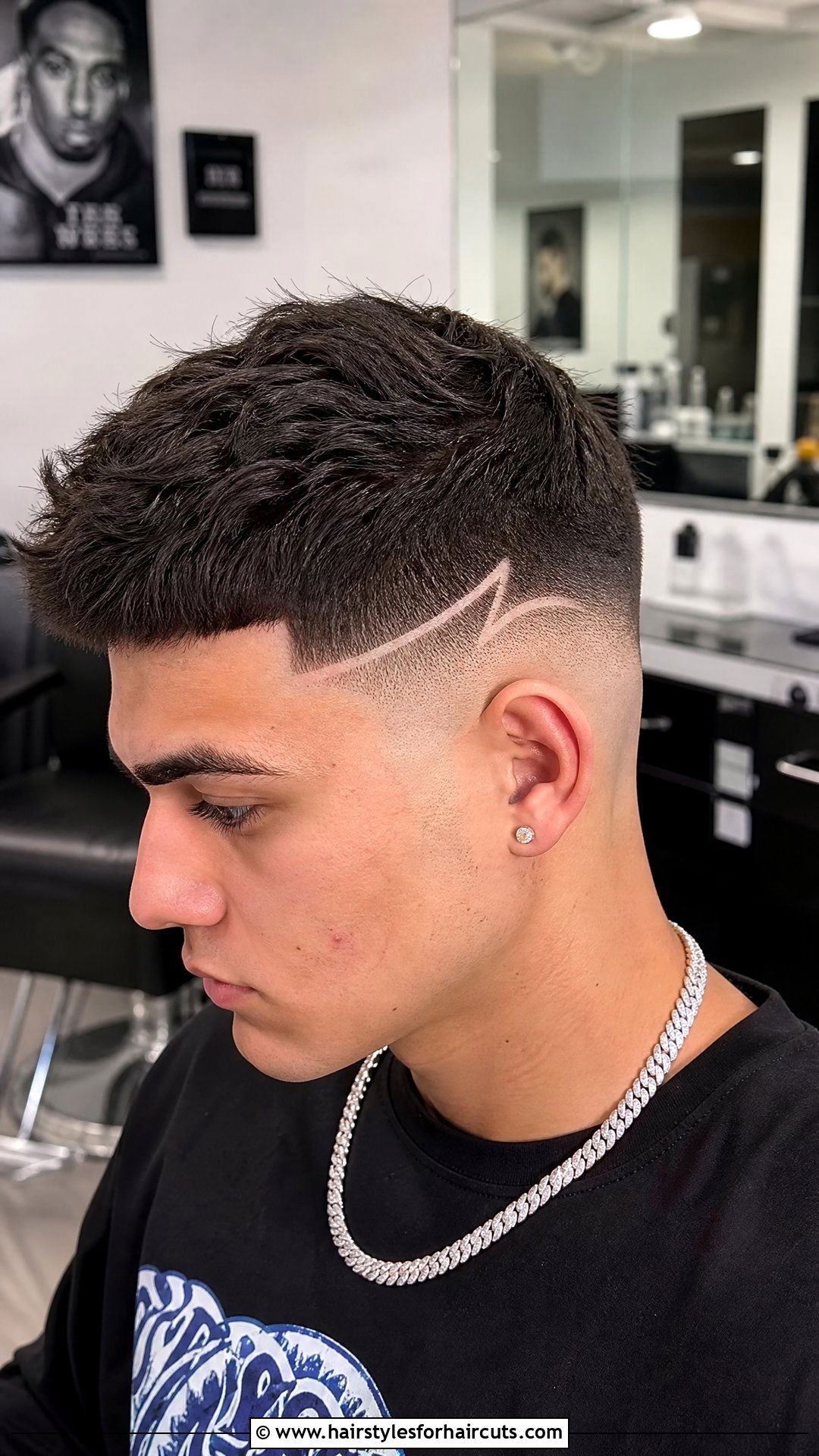 Fade With Design Haircut - 25 haircuts kennewick - 25 haircuts kennewick