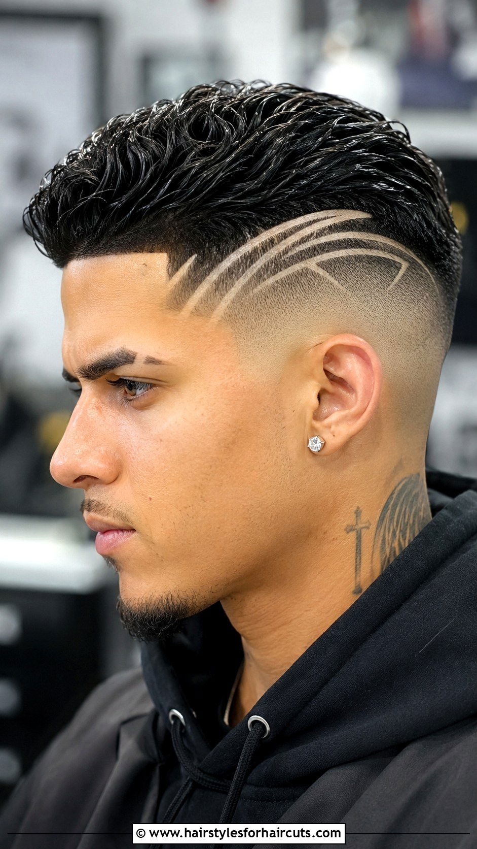 Fade With Design Lines - 25 fade haircuts designs - 25 fade haircuts designs