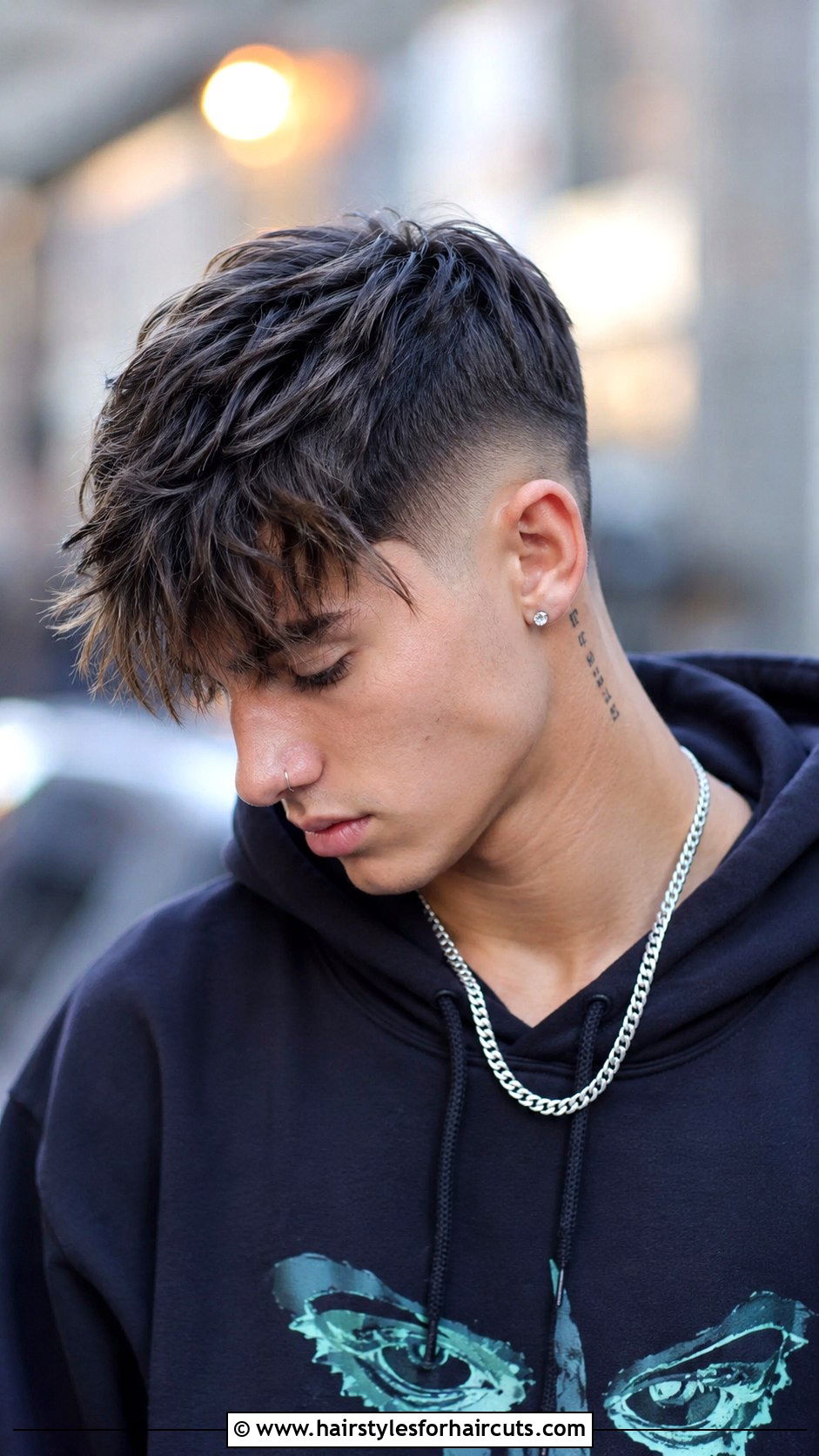 Fade With Fringe - 25 black hair fade haircuts - 25 black hair fade haircuts