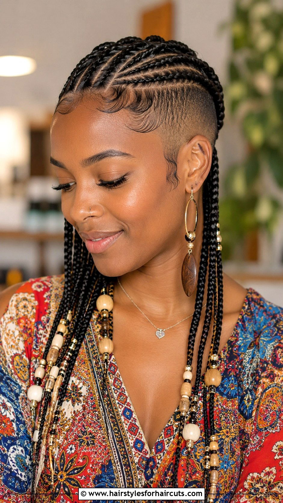 Fade With Fulani Braids - 25 fade african ladies haircuts - 25 fade african ladies haircuts