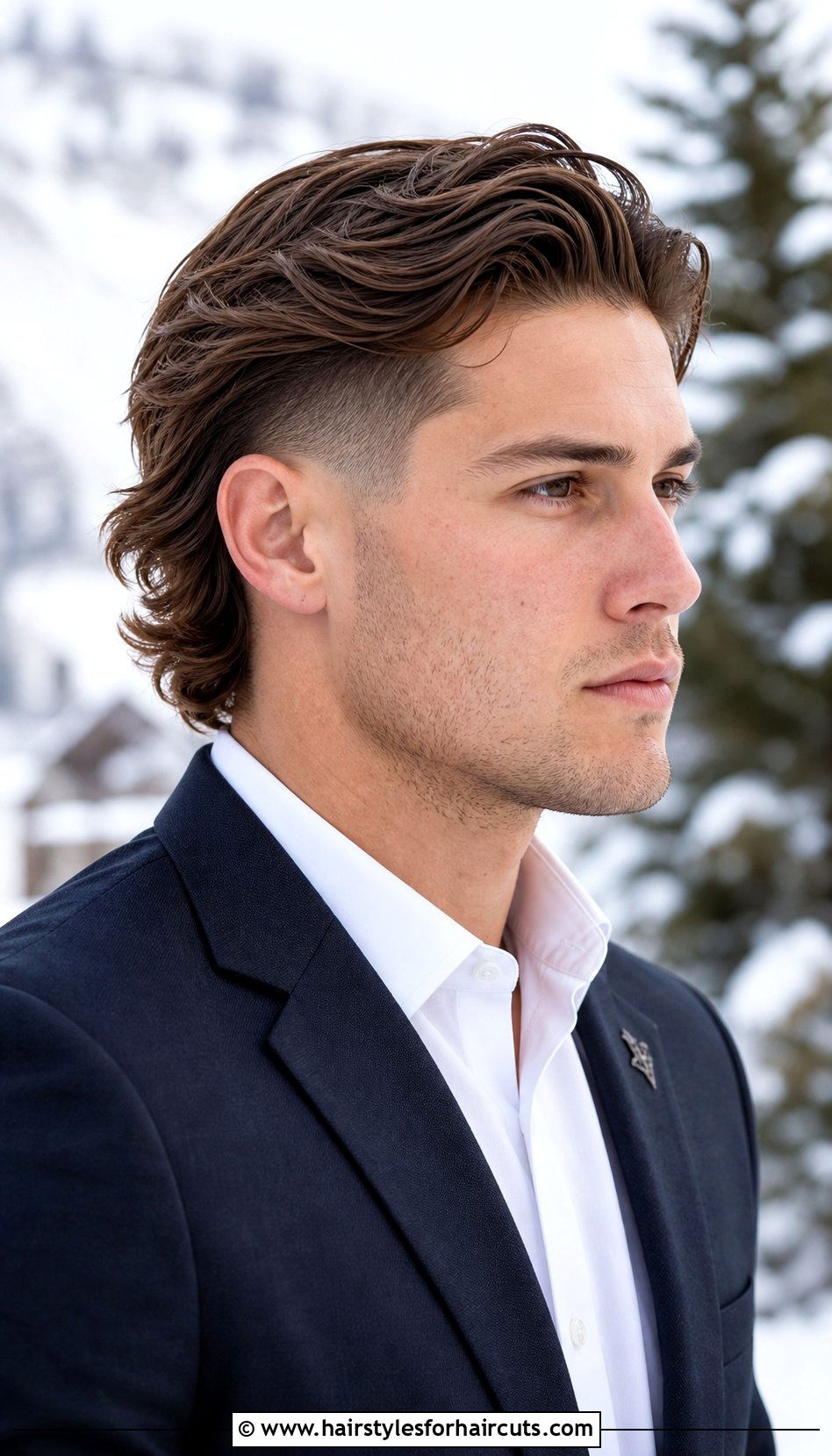 Fade With Hockey Flow - 25 hockey haircuts - 25 hockey haircuts