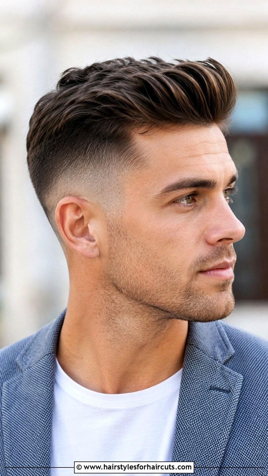 Fade With Quiff - 25 haircuts fades - 25 haircuts fades