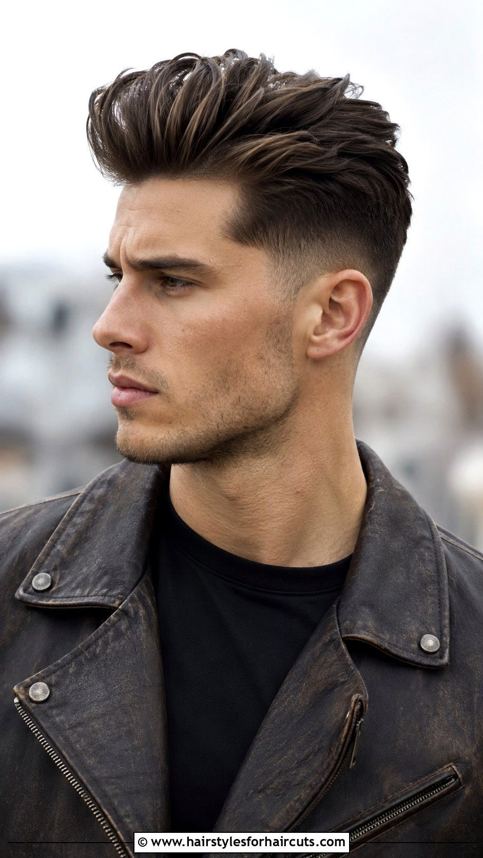 Fade With Quiff Haircut - 25 haircuts machine - 25 haircuts machine