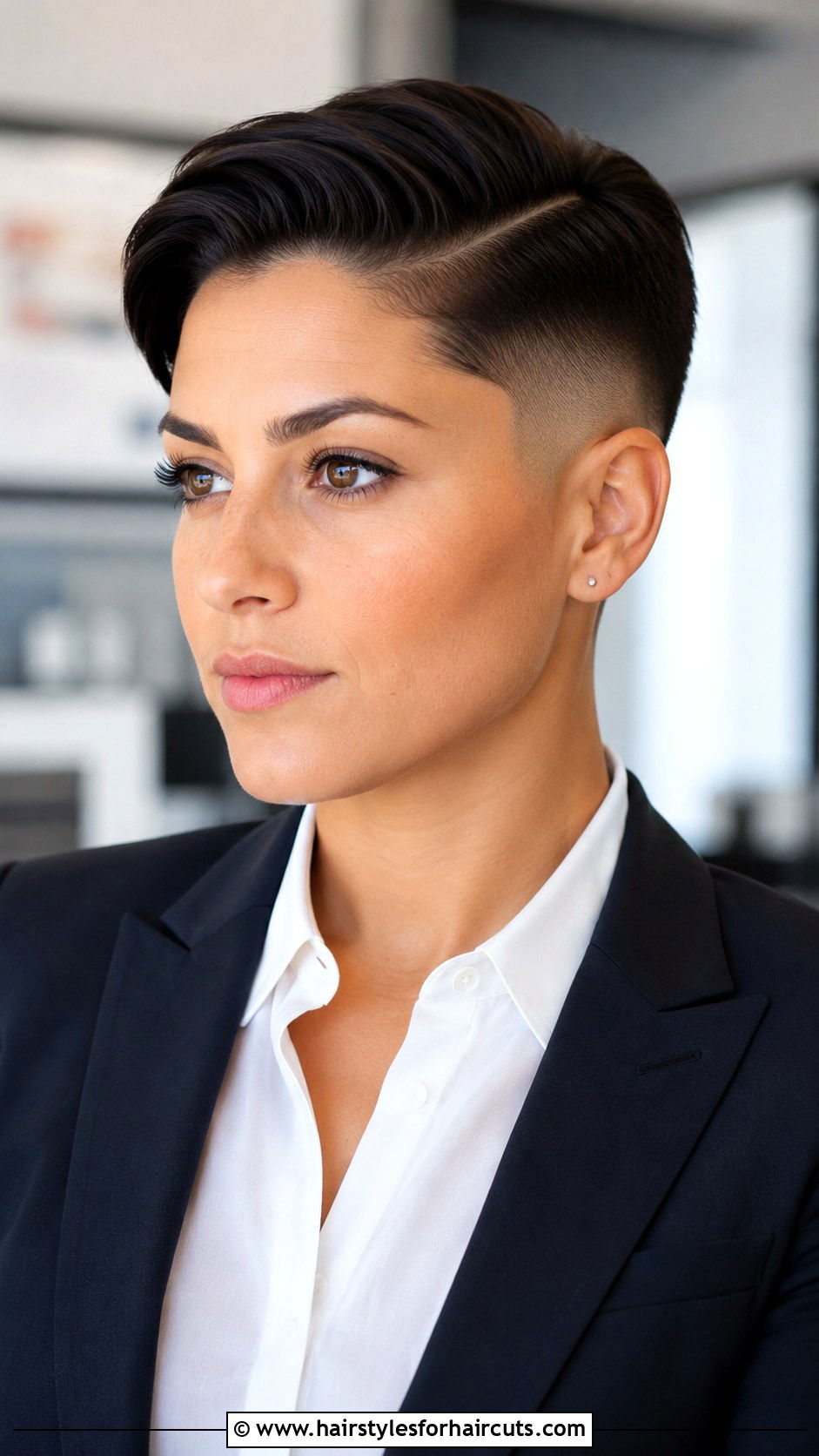 Fade With Side Part - 25 fade african ladies haircuts - 25 fade african ladies haircuts