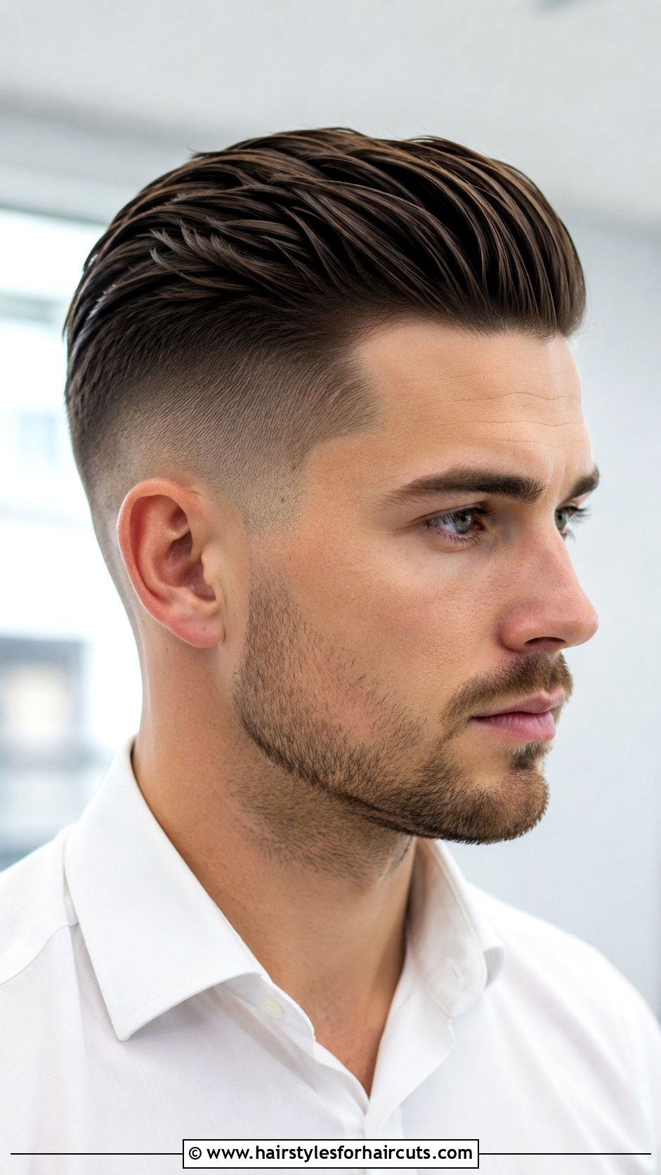 Fade With Slick Back Mixed Hair - 25 fade haircuts mixed hair - 25 fade haircuts mixed hair