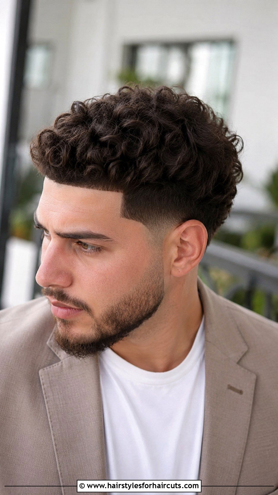 Fade With Sponge Curls - 25 bellingham haircuts - 25 bellingham haircuts