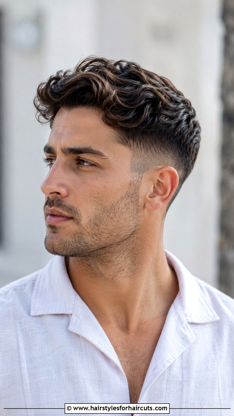 Fade With Wavy Top - 25 haircuts fade types - 25 haircuts fade types