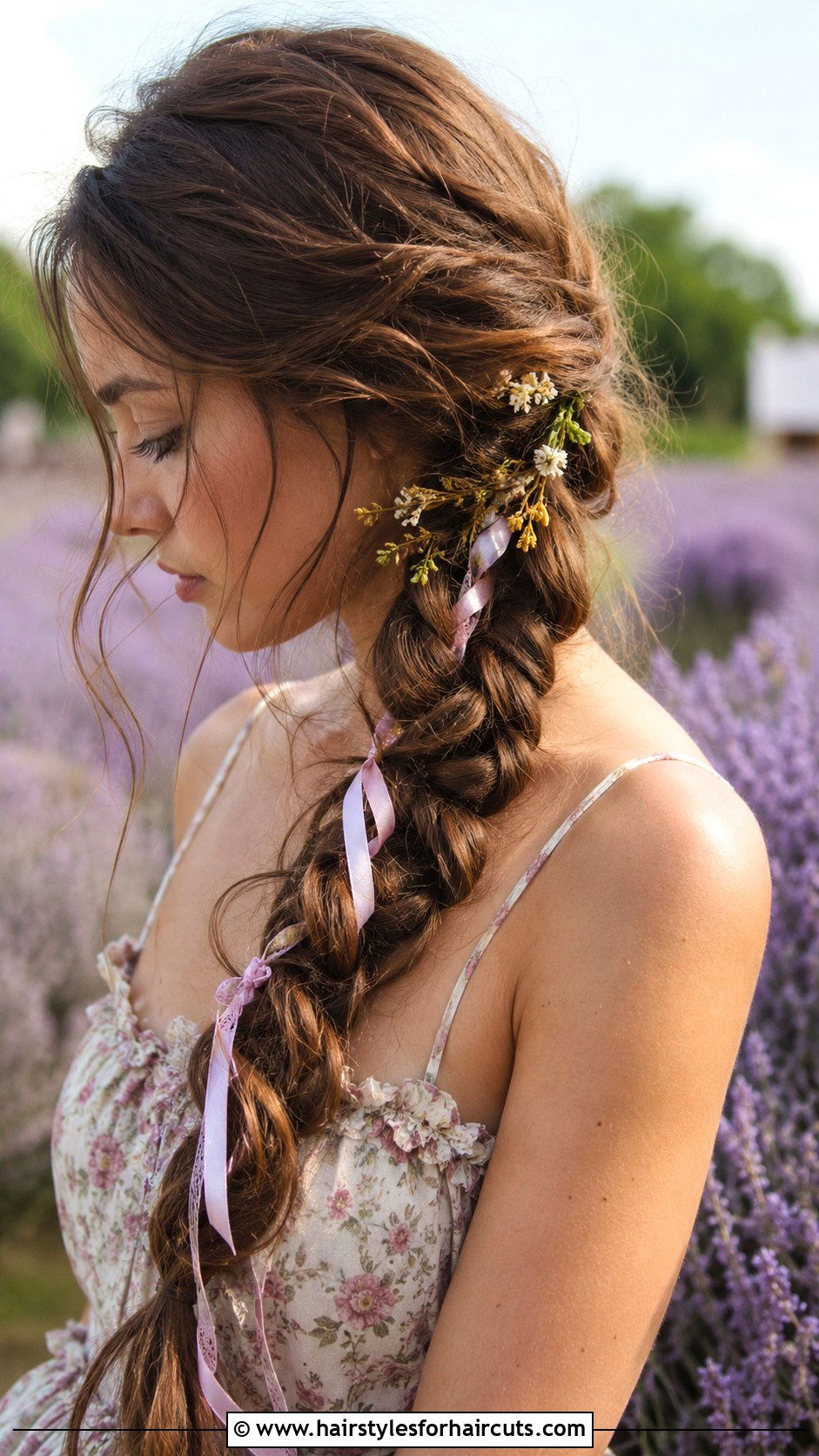Fairy Core Loose Braid - 25 fantasy hairstyles - 25 fantasy hairstyles