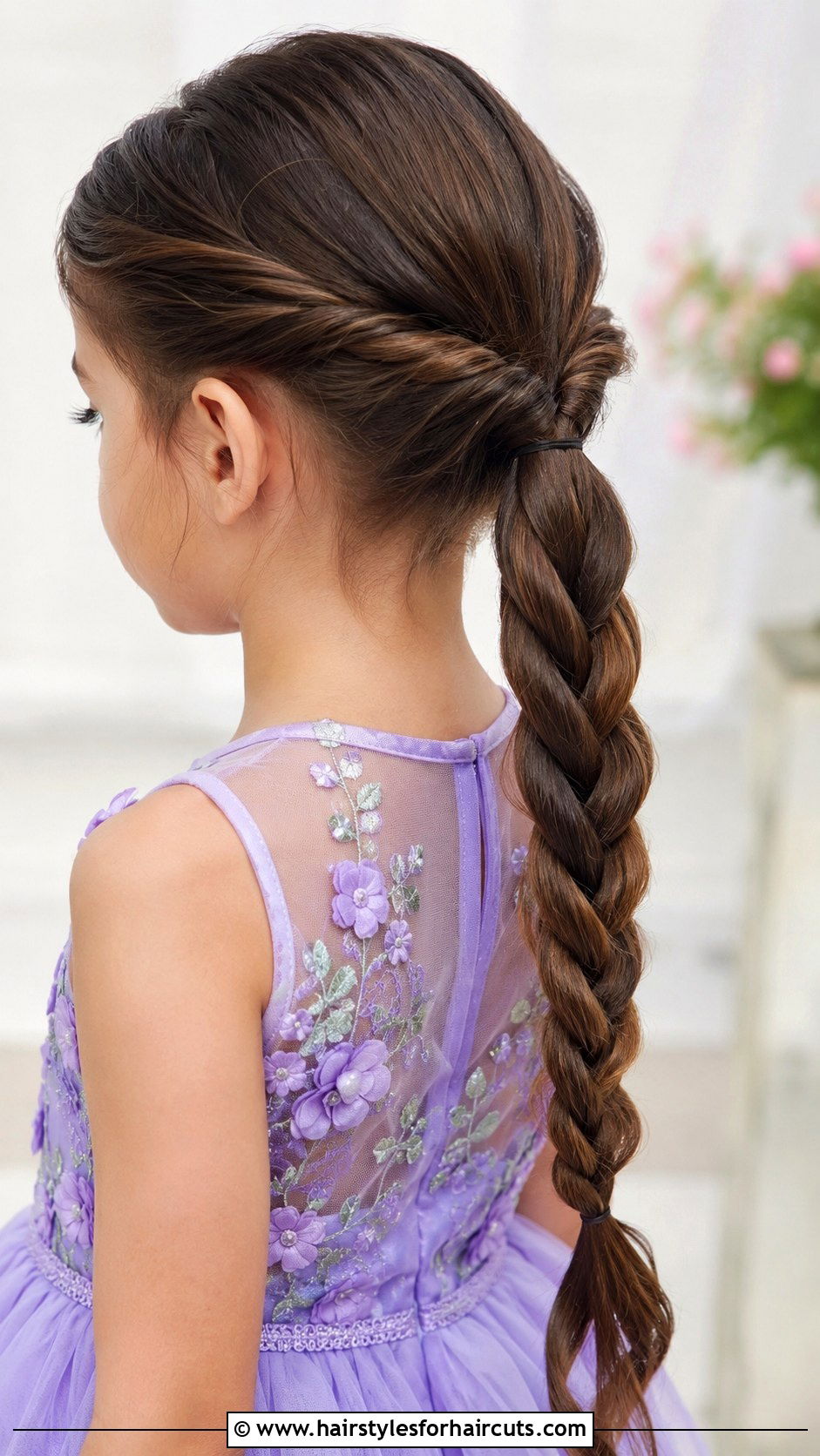 Fancy Rope Braid Ponytail For Girls - 25 fancy hairstyles for girls - 25 fancy hairstyles for girls
