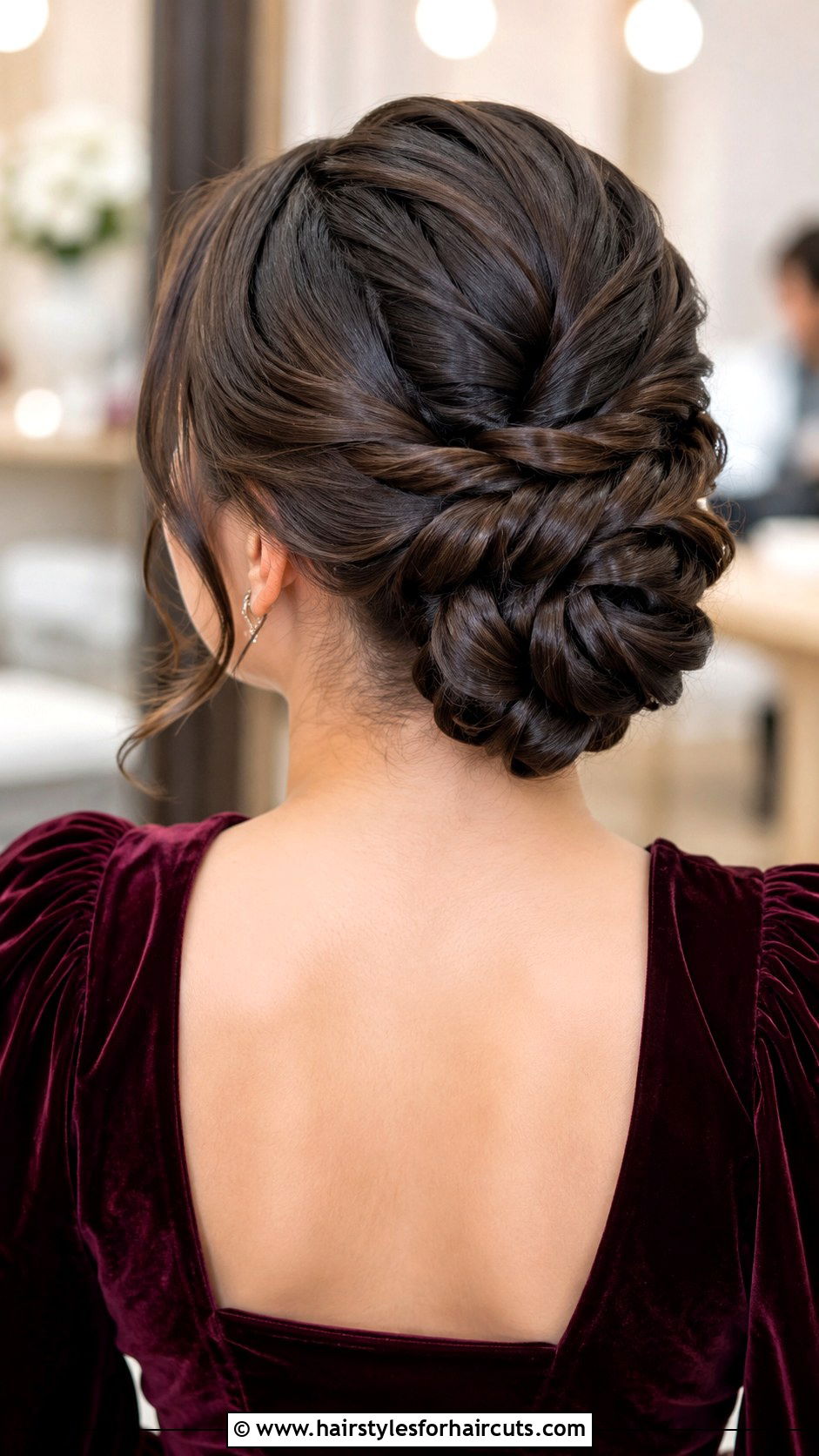 Fancy Twisted Bun For Girls - 25 fancy hairstyles for girls - 25 fancy hairstyles for girls