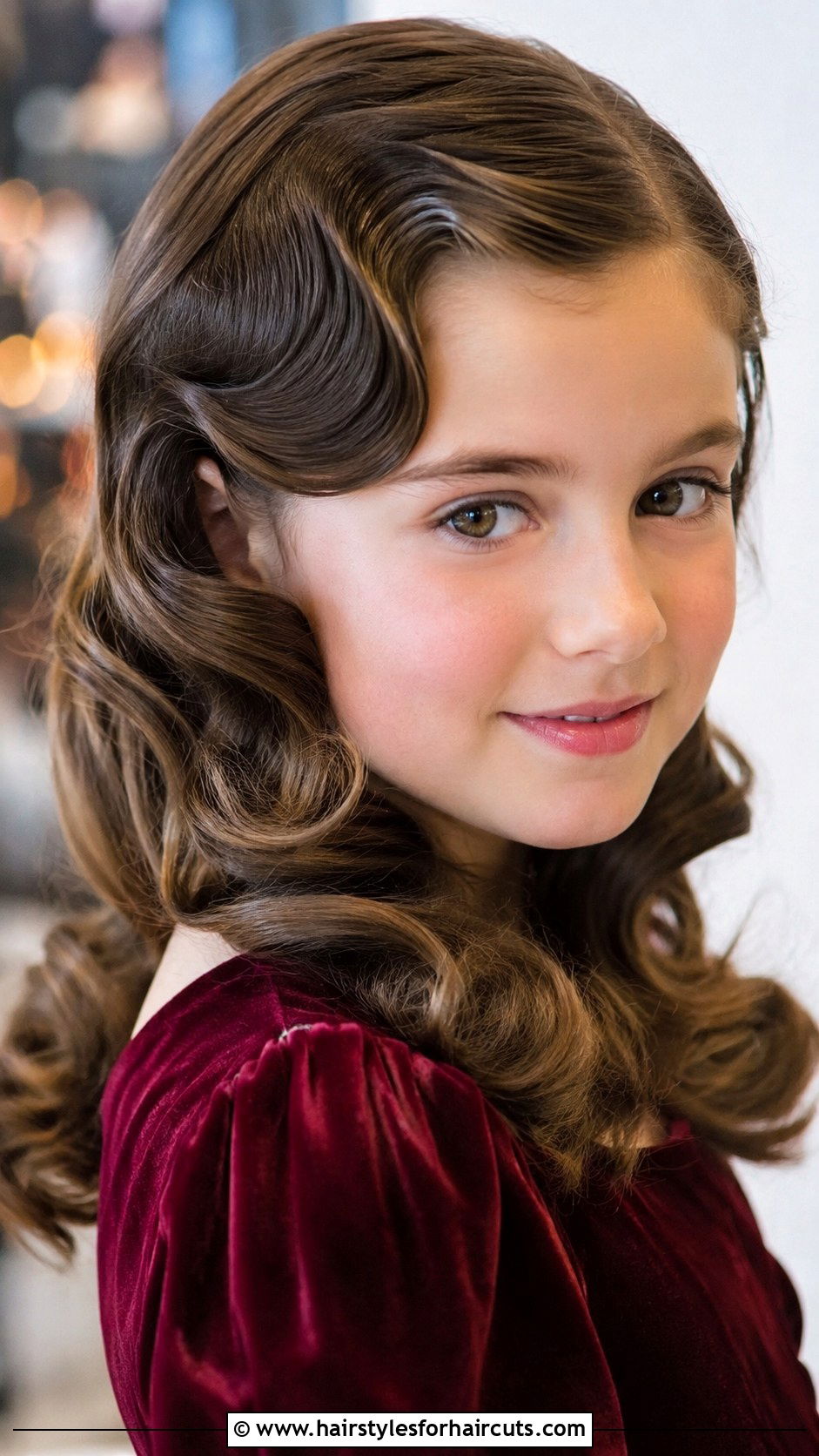 Fancy Vintage Waves For Girls - 25 fancy hairstyles for girls - 25 fancy hairstyles for girls