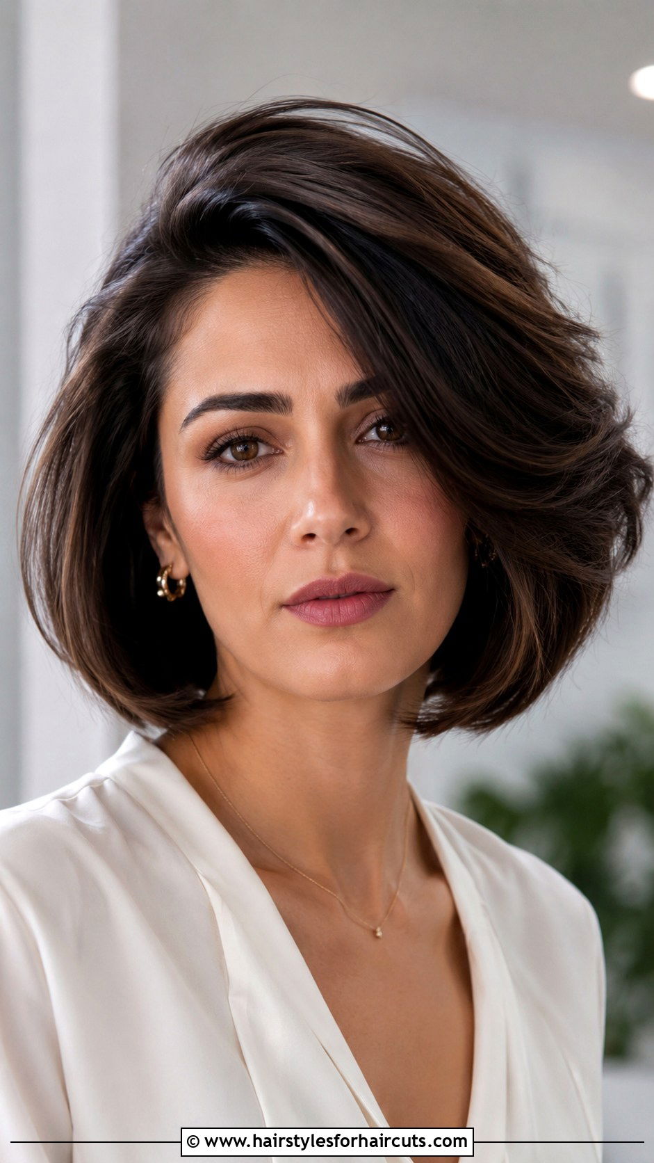 Faux Bob Tuck - 25 hairstyles when growing out hair - 25 hairstyles when growing out hair