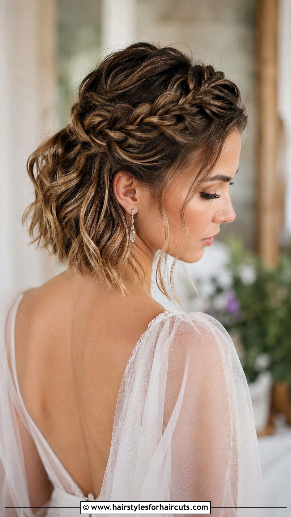 Faux Crown Braid Short Hair - 25 braid wedding hairstyles for short hair - 25 braid wedding hairstyles for short hair