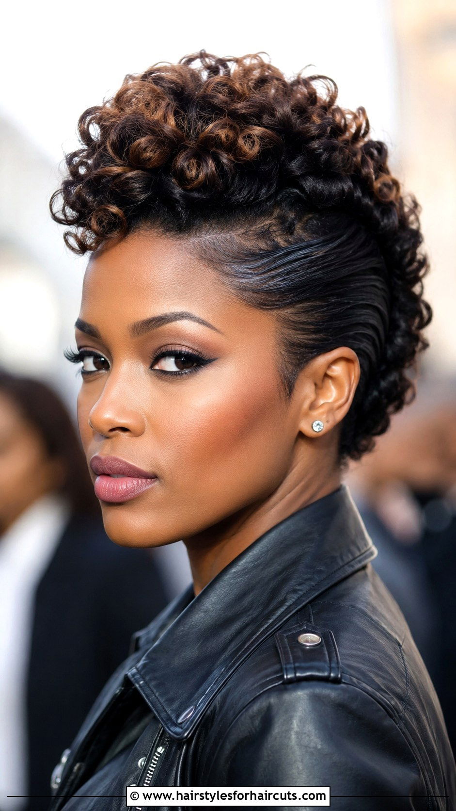 Faux Hawk - 25 ebony hairstyles - 25 ebony hairstyles