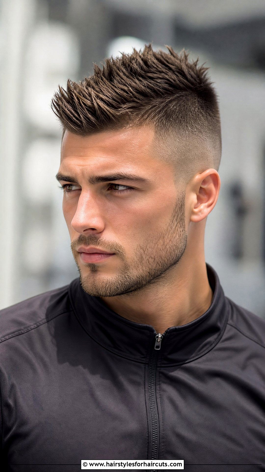 Faux Hawk - 25 transmasc haircuts for straight hair - 25 transmasc haircuts for straight hair