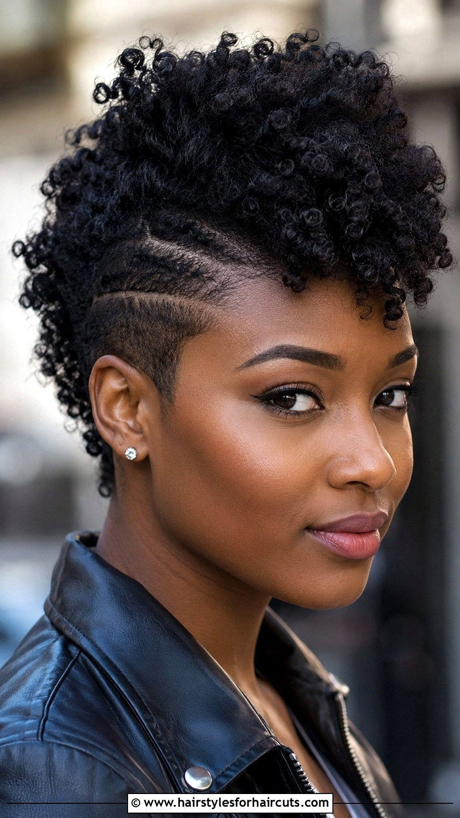 Faux Hawk Natural Hair - 25 black hairstyles for growing out short hair - 25 black hairstyles for growing out short hair