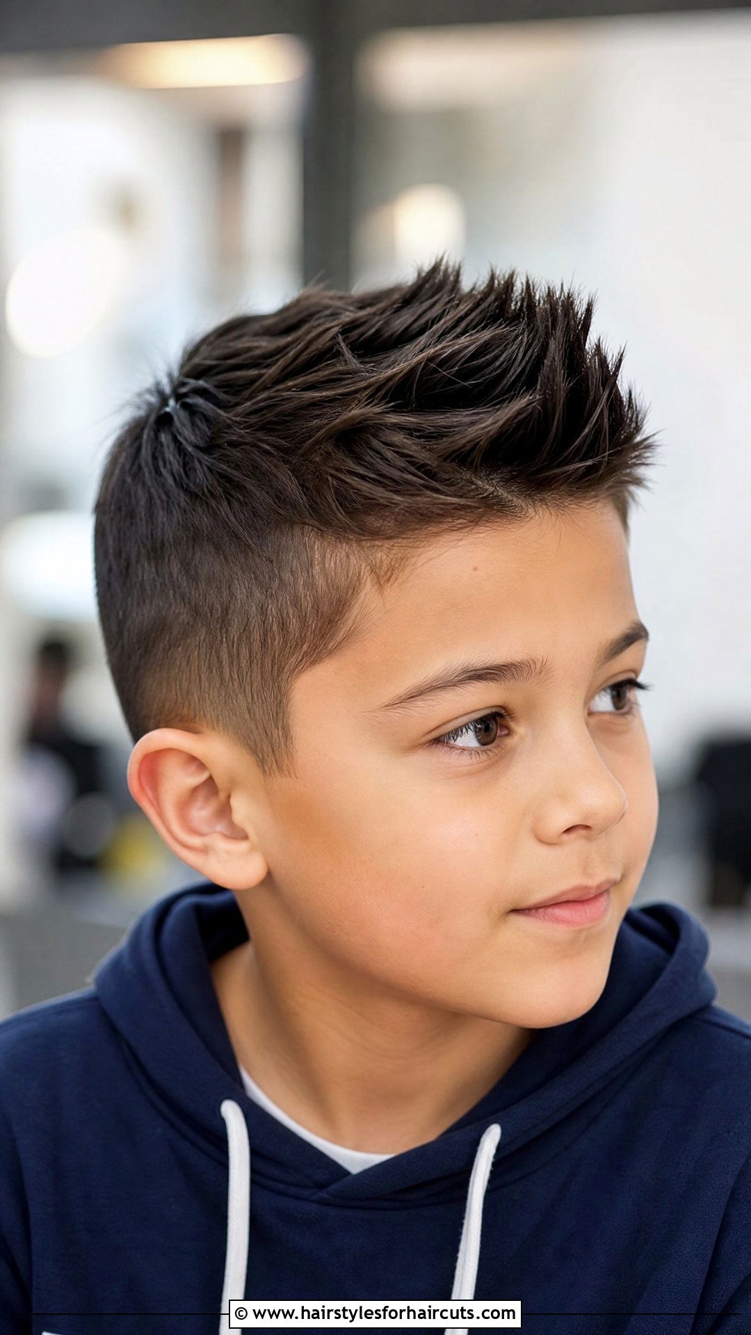 Faux Hawk Natural Style - 25 black hairstyles for kids short hair - 25 black hairstyles for kids short hair