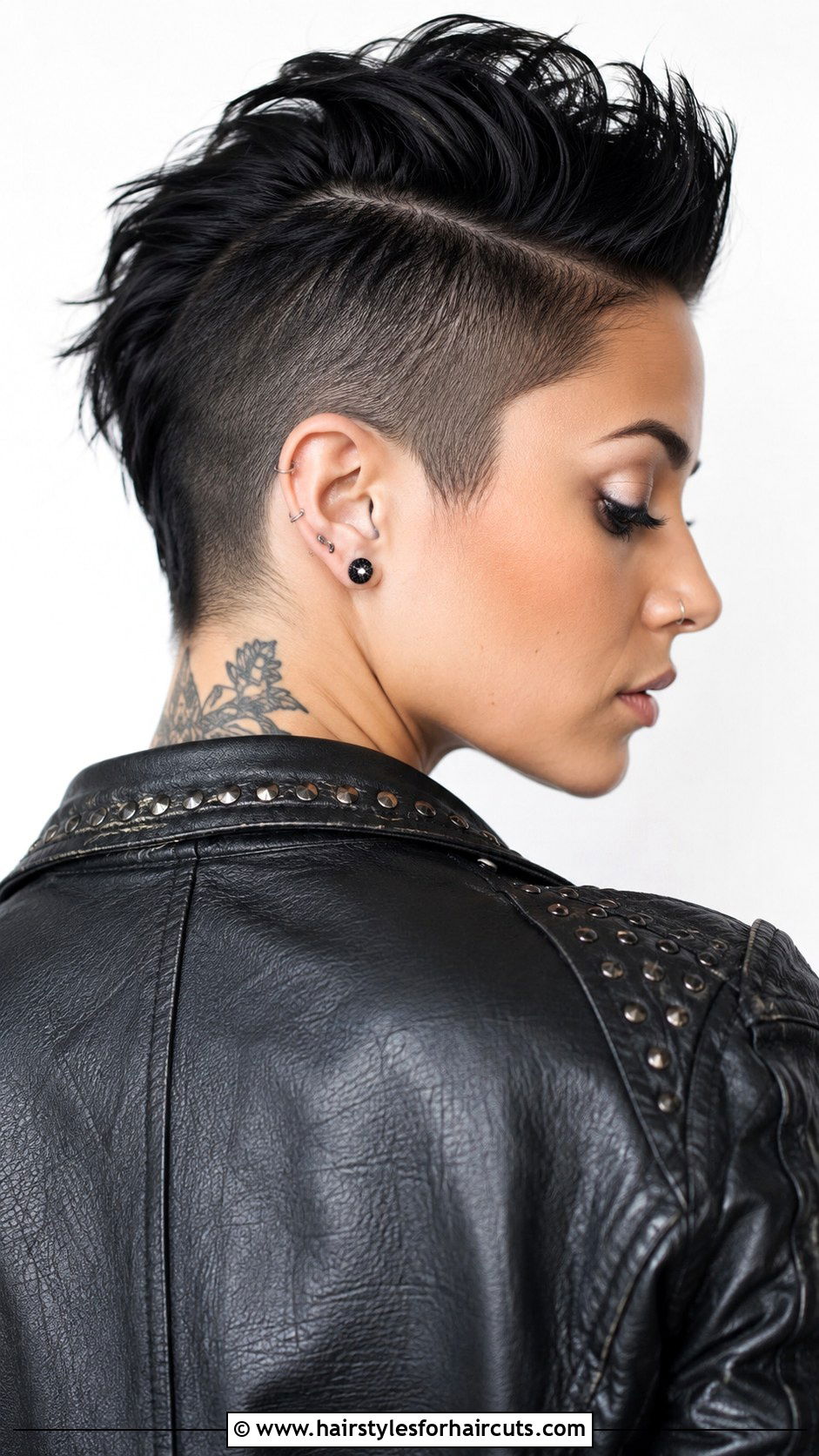 Faux Hawk Undercut - 25 back haircuts design - 25 back haircuts design
