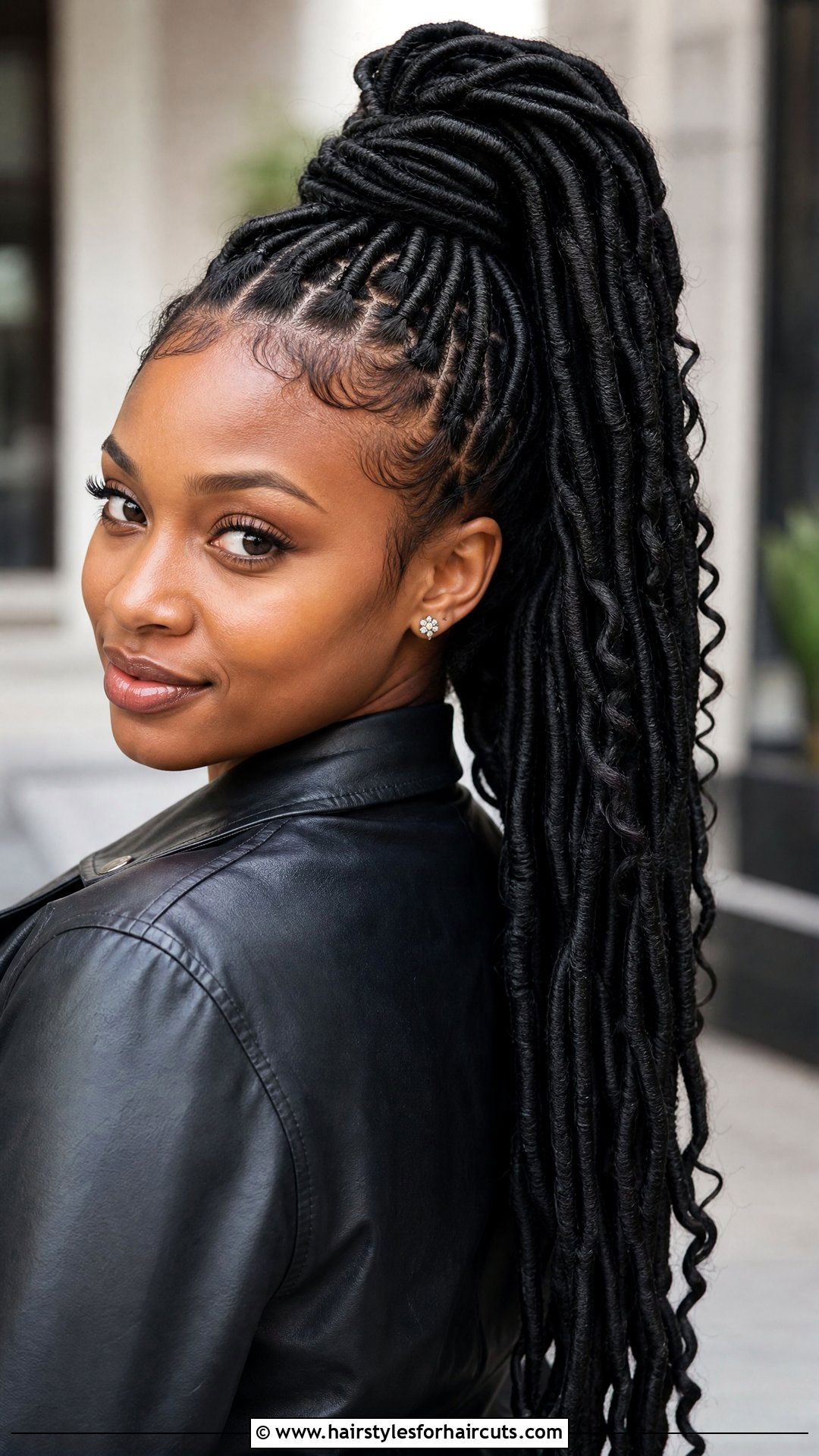 Faux Loc High Ponytail - 25 high ponytail hairstyles for black hair - 25 high ponytail hairstyles for black hair