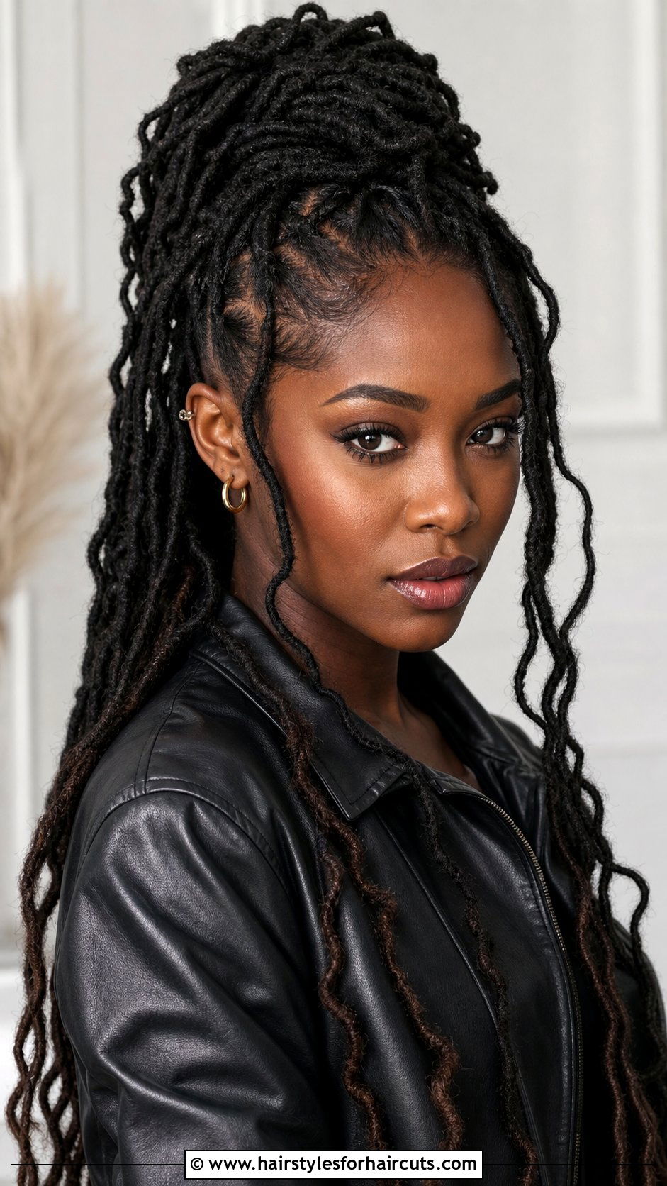 Faux Loc High Ponytail - 25 high ponytail hairstyles for black hair - 25 high ponytail hairstyles for black hair