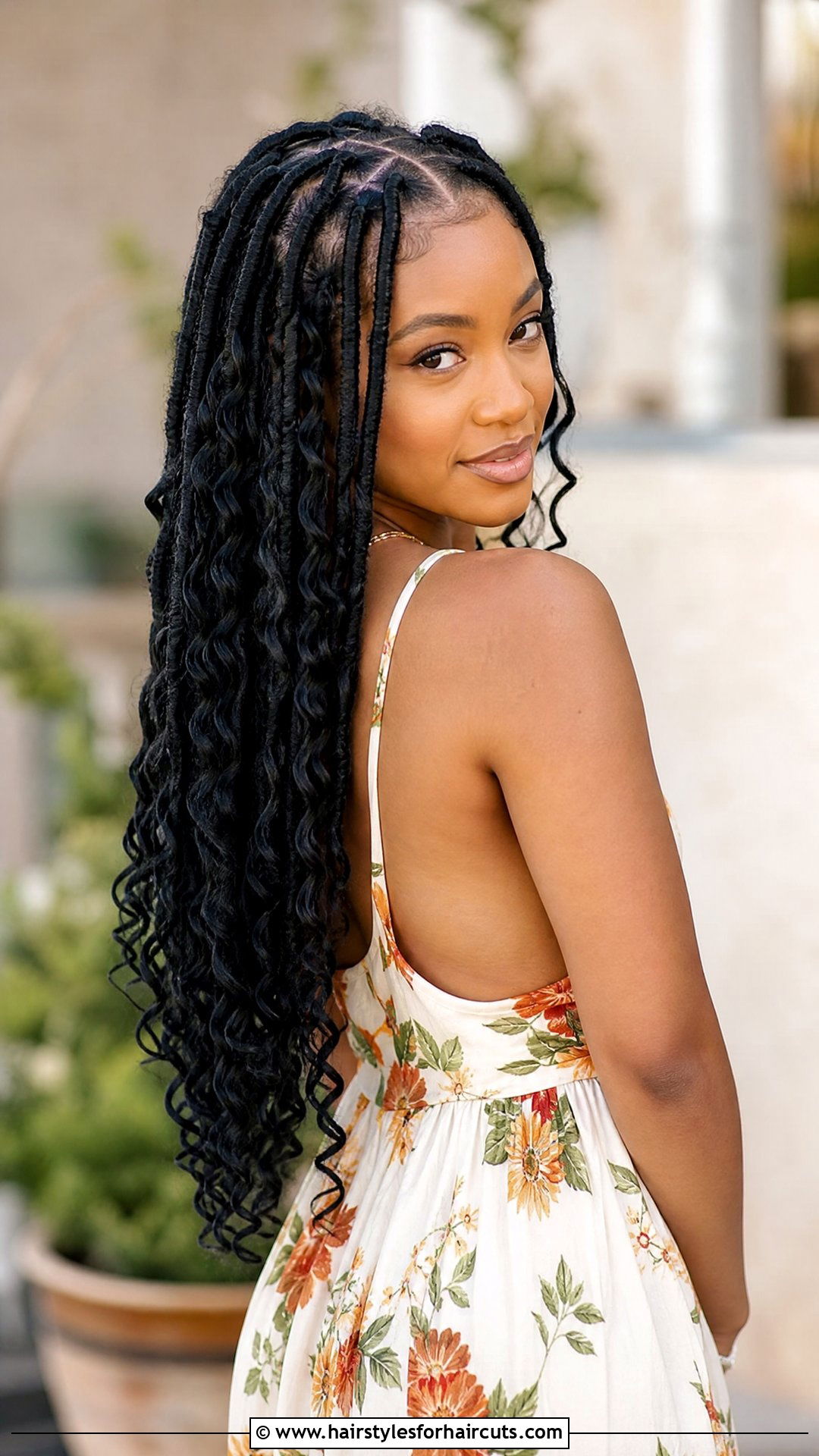 Faux Locs - 25 hairstyles for black girls with thick hair - 25 hairstyles for black girls with thick hair