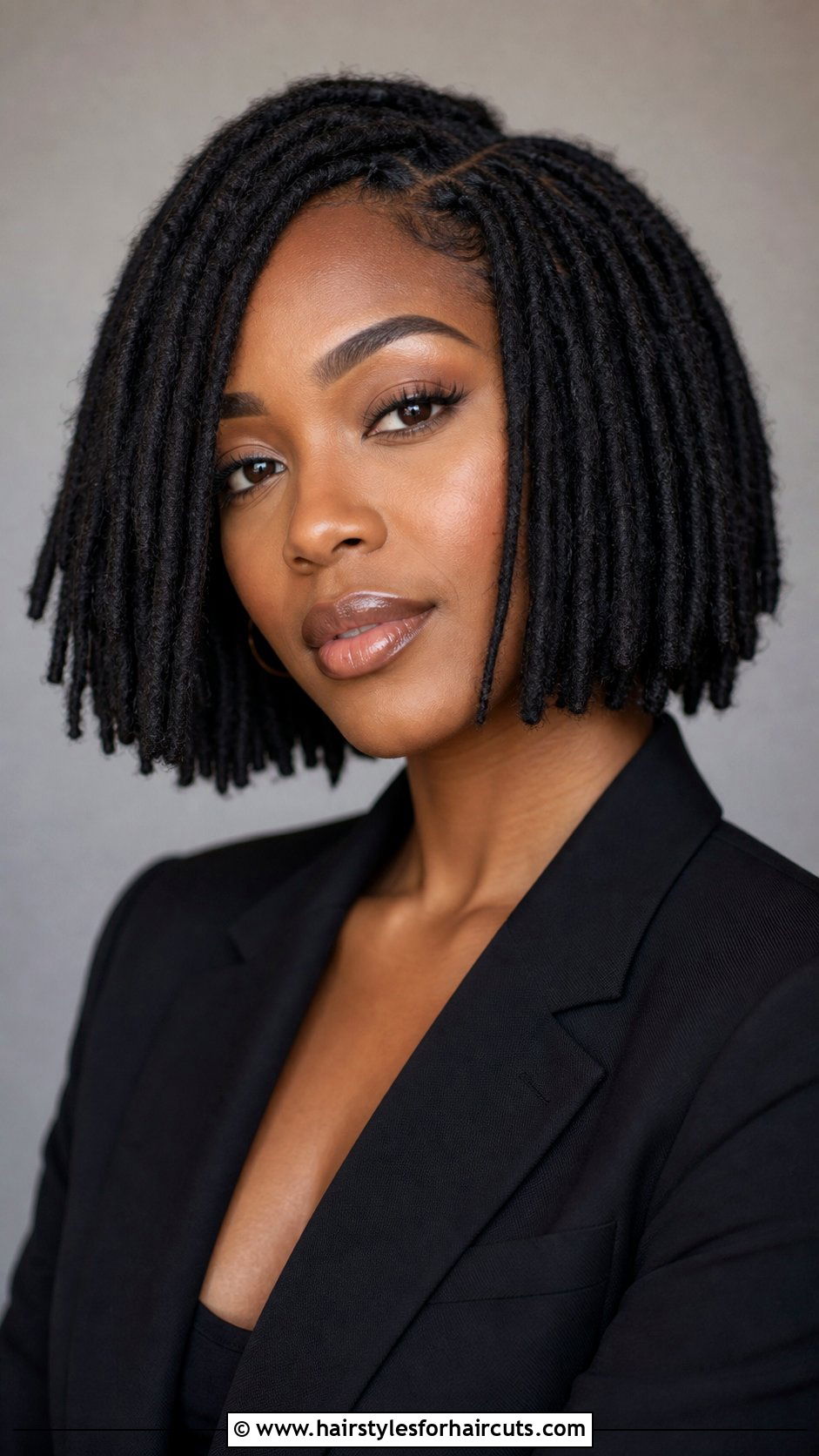 Faux Locs Bob - 25 dread loc hairstyles - 25 dread loc hairstyles