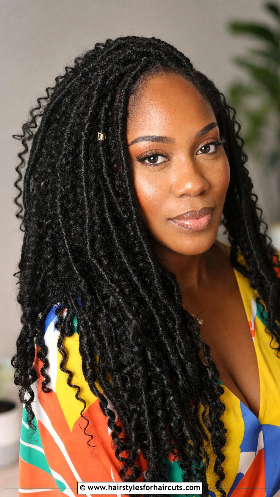 Faux Locs With Curls - 25 faux locs crochet hairstyles - 25 faux locs crochet hairstyles