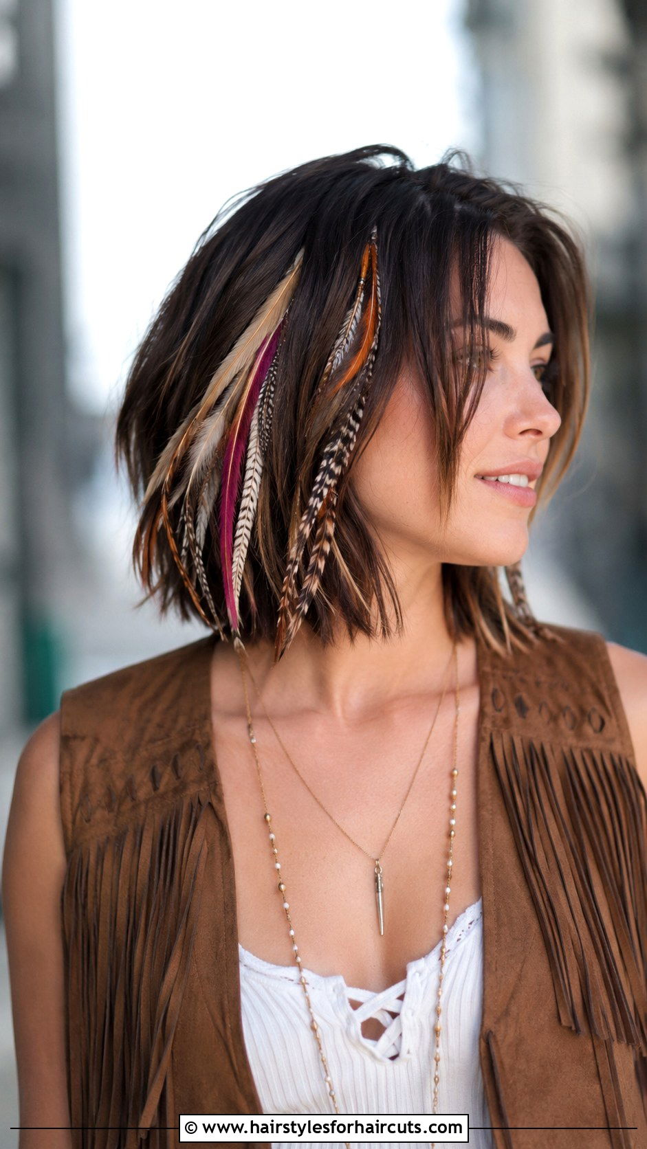 Feather Extensions Short Hair - 25 festival hairstyles for short hair - 25 festival hairstyles for short hair