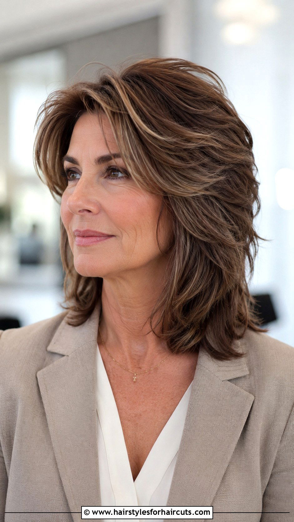 Feathered Back Pixie - 25 hairstyles for women in 60s - 25 hairstyles for women in 60s