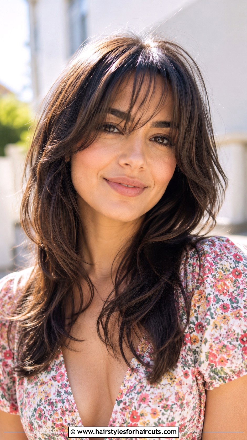 Feathered Bangs Haircut - 25 point haircuts - 25 point haircuts