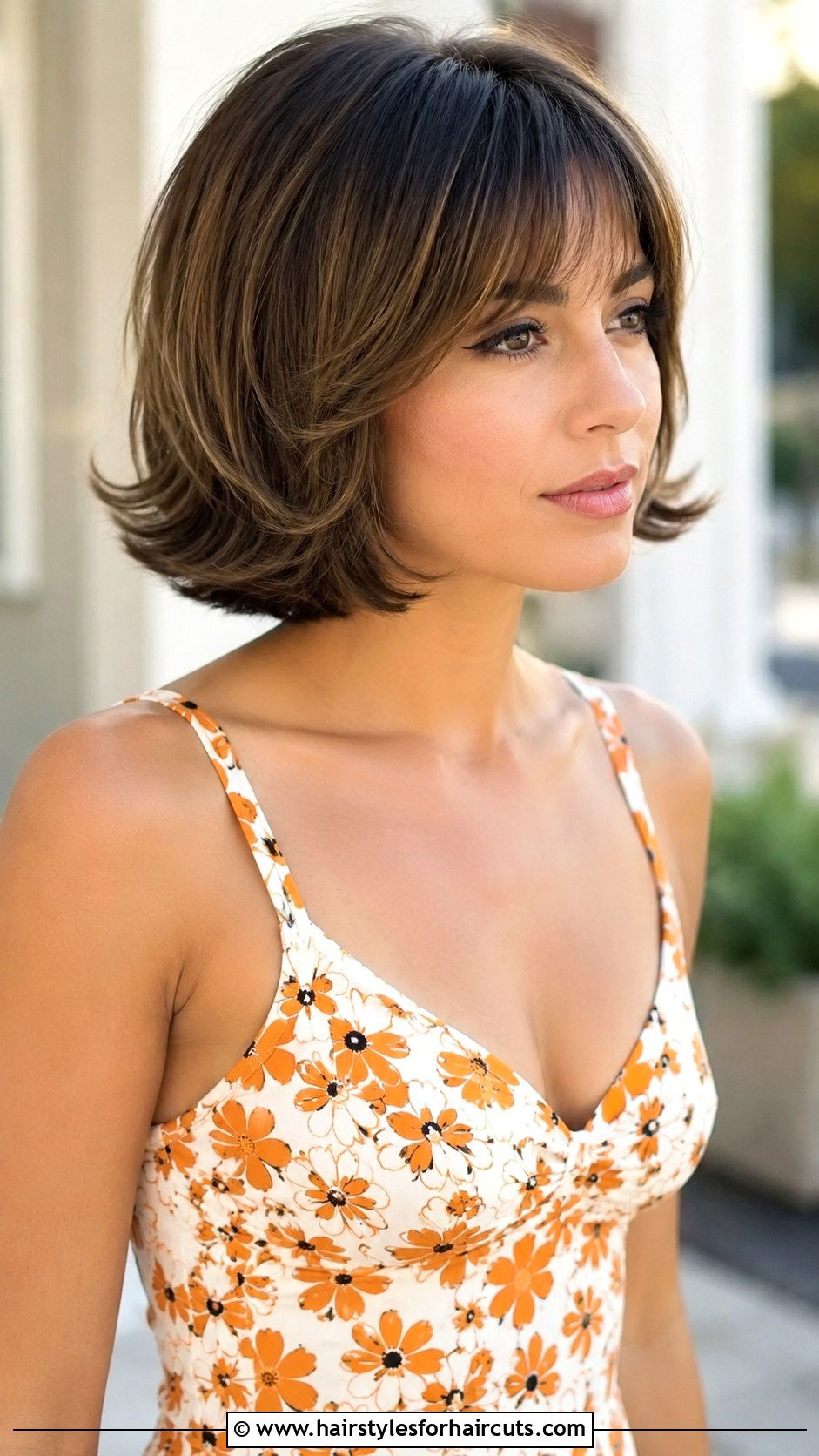 Feathered Bob - 25 bob haircuts for fine thin hair - 25 bob haircuts for fine thin hair