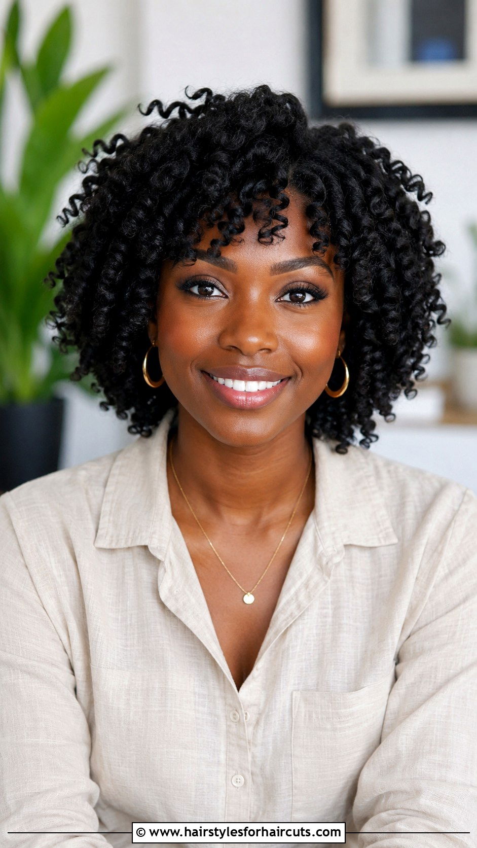 Feathered Bob With Center Part - 25 feathered bob hairstyles for black hair - 25 feathered bob hairstyles for black hair