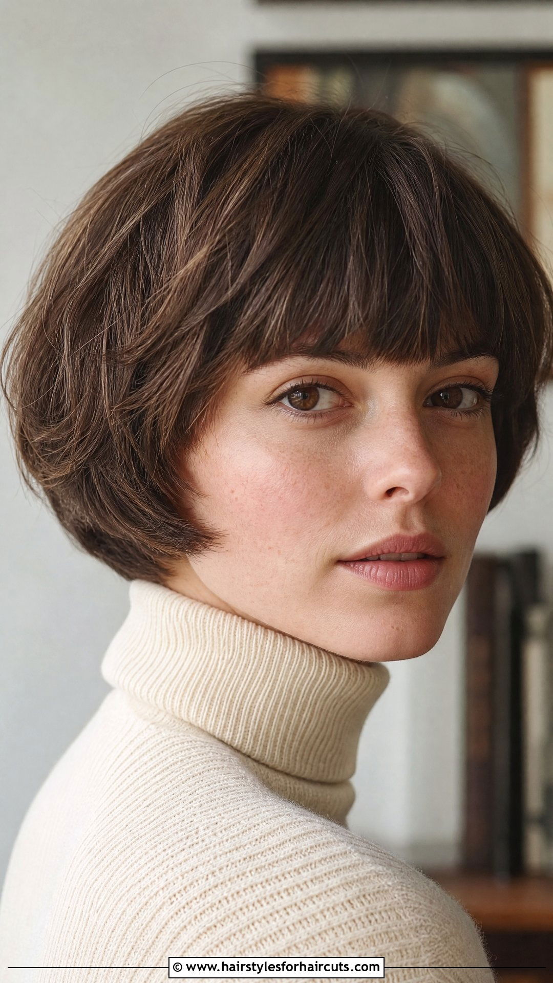 Feathered Bowl Cut - 25 feathered haircuts for short hair - 25 feathered haircuts for short hair